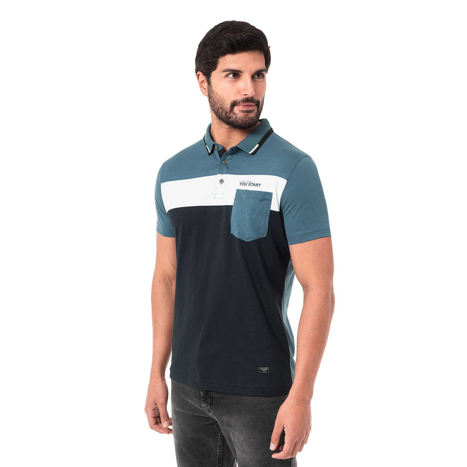 POLO JERSEY HOMBRE PIONIER ODHEI BOX - 2