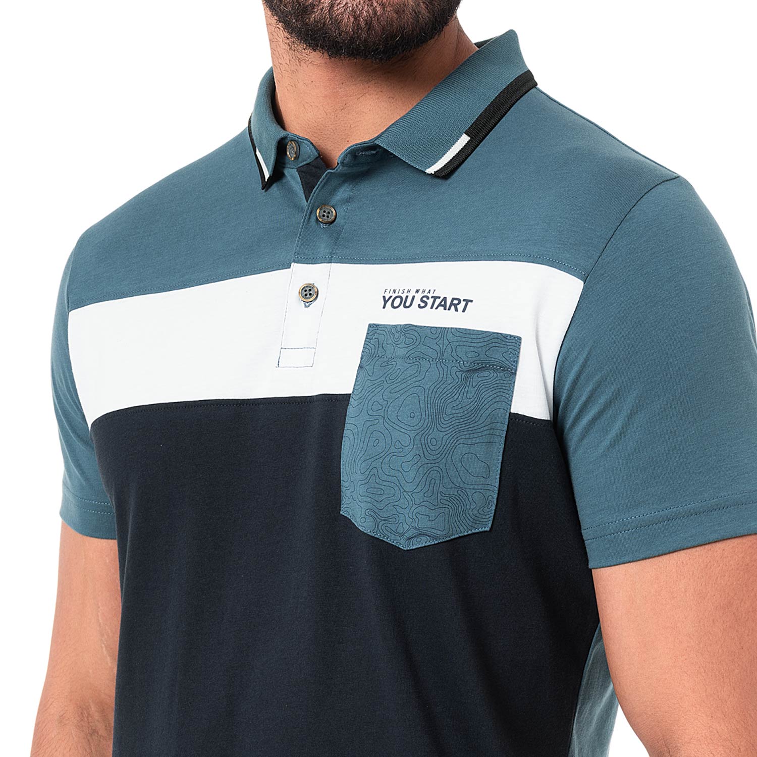 POLO JERSEY HOMBRE PIONIER ODHEI BOX - 4