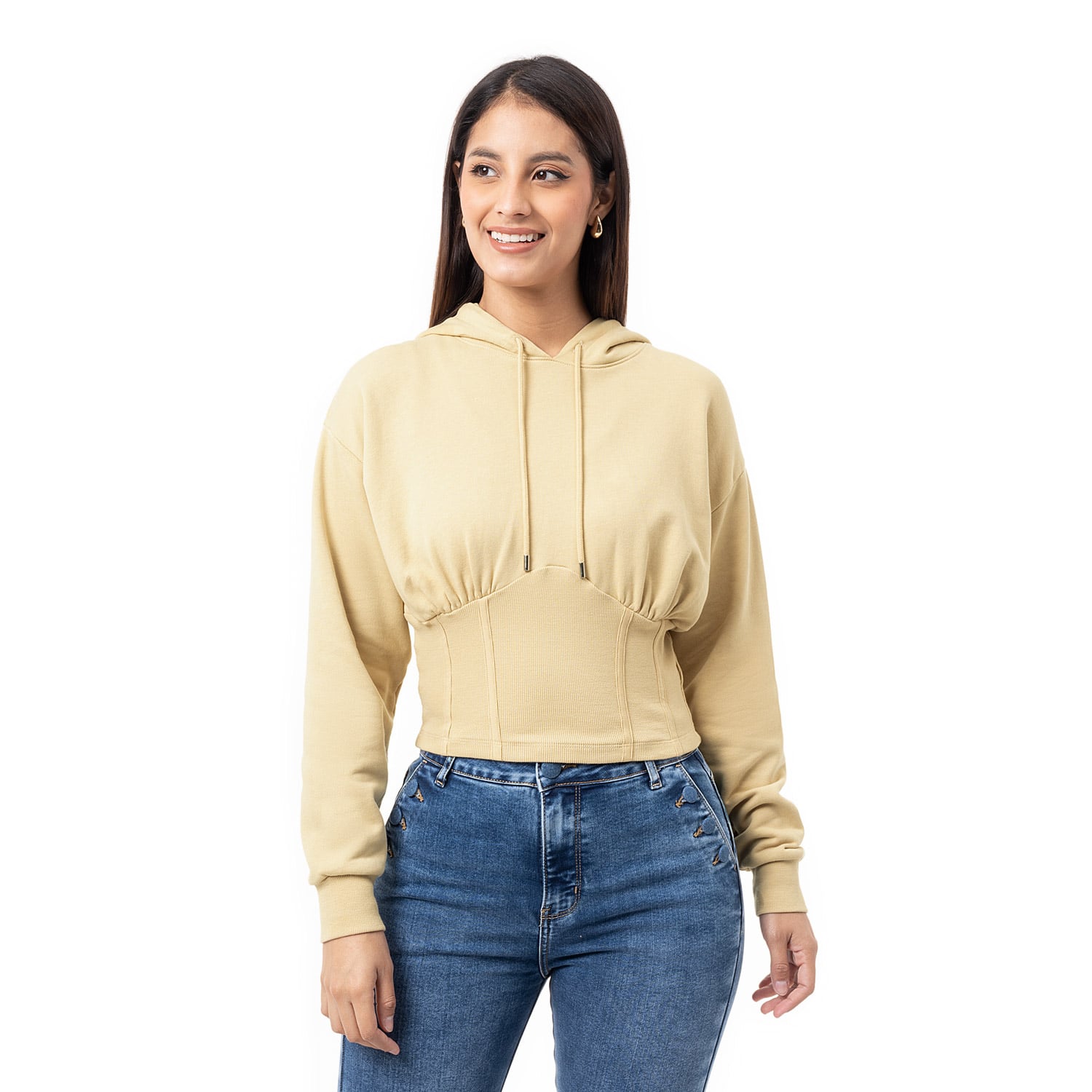 POLERA FRENCH TERRY MUJER XOOYUN - 1