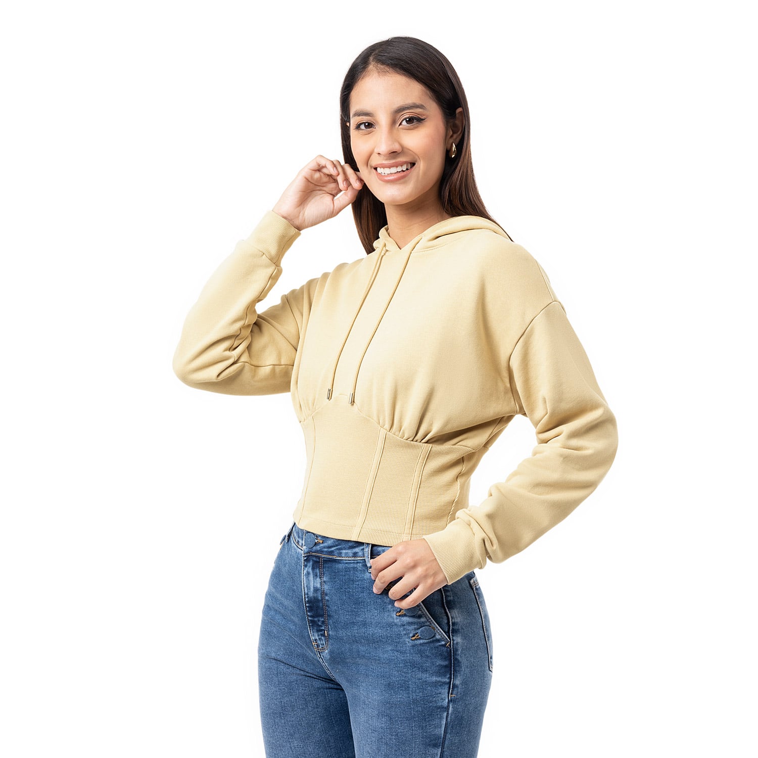 POLERA FRENCH TERRY MUJER XOOYUN - 2