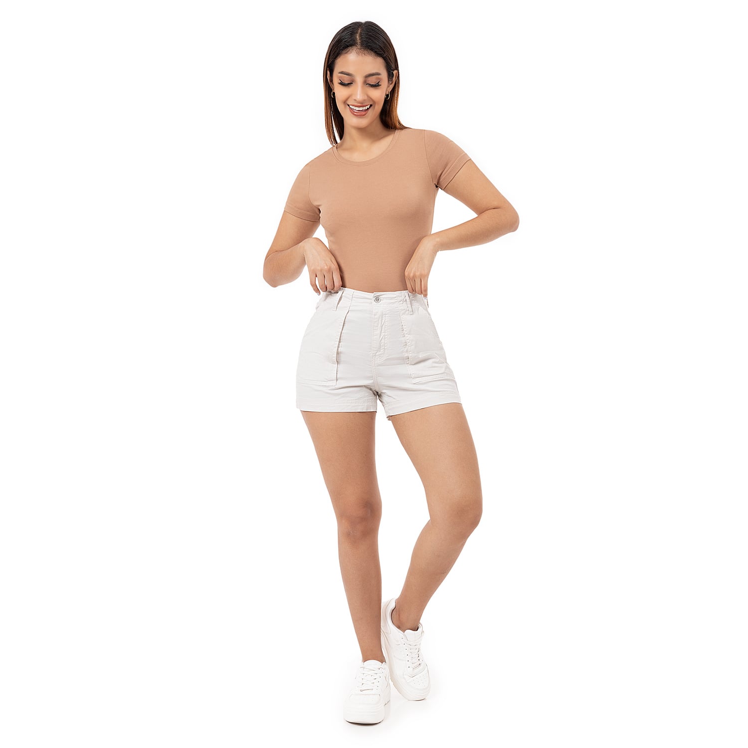 SHORT MUJER PIONIER KAIT TAFETA - 1