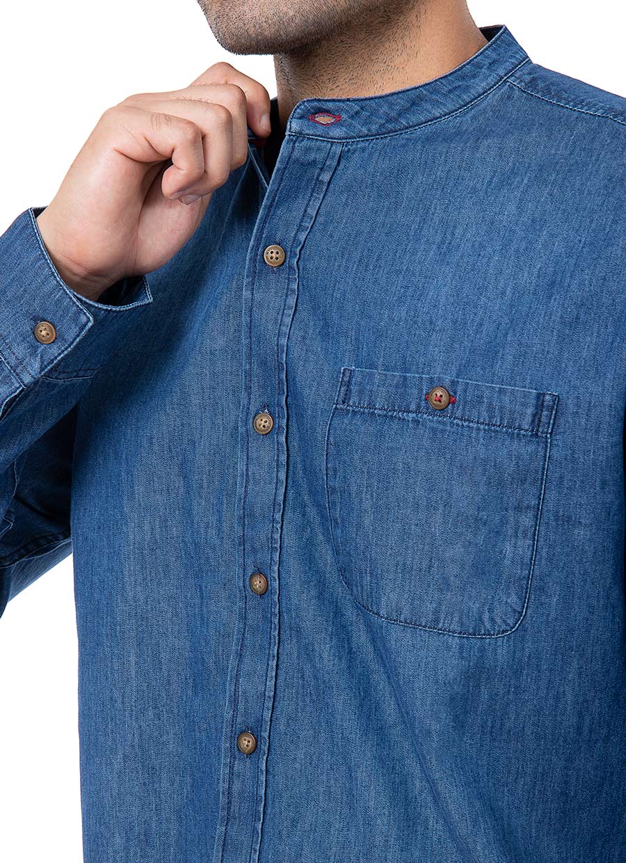 CAMISA DENIM HOMBRE NELSEM - 4