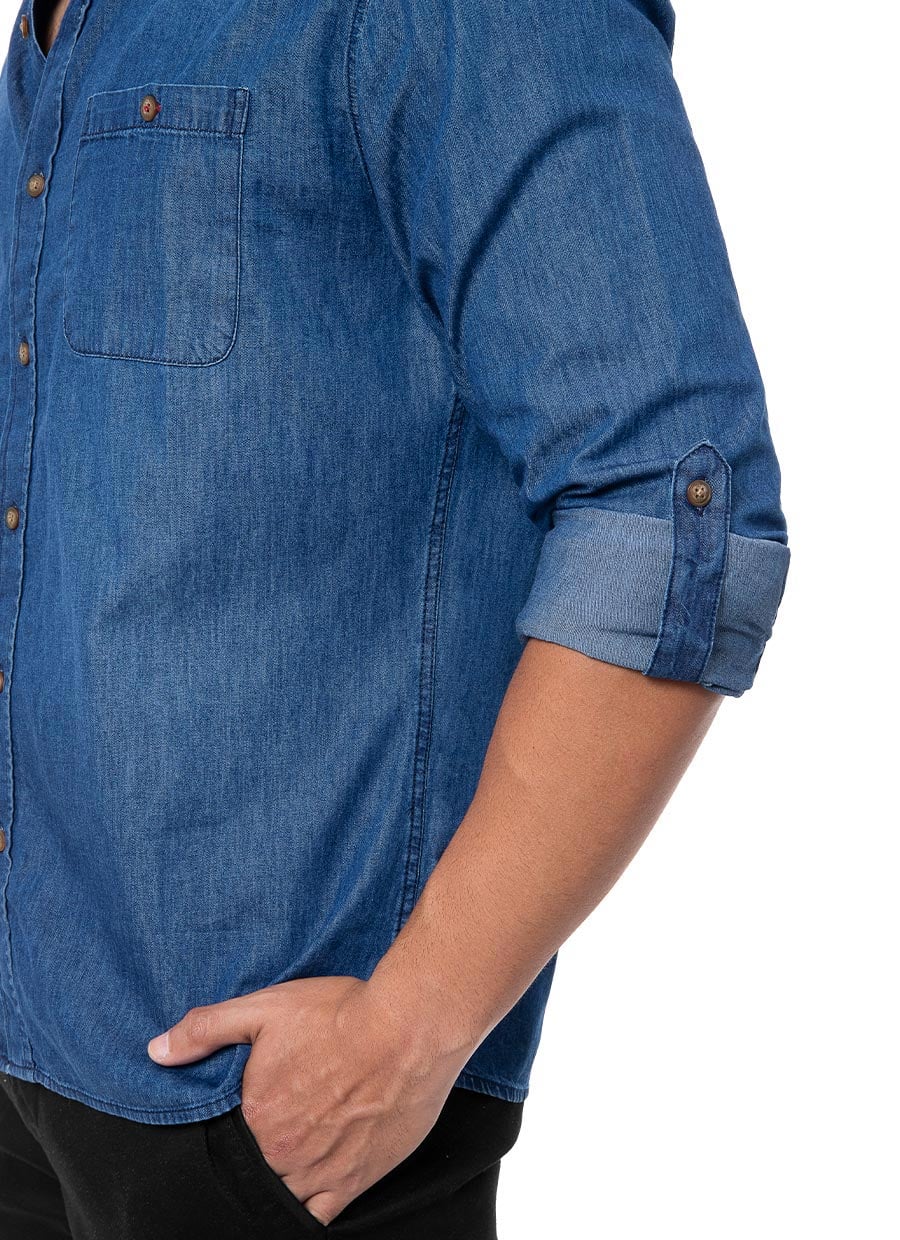 CAMISA DENIM HOMBRE NELSEM - 5