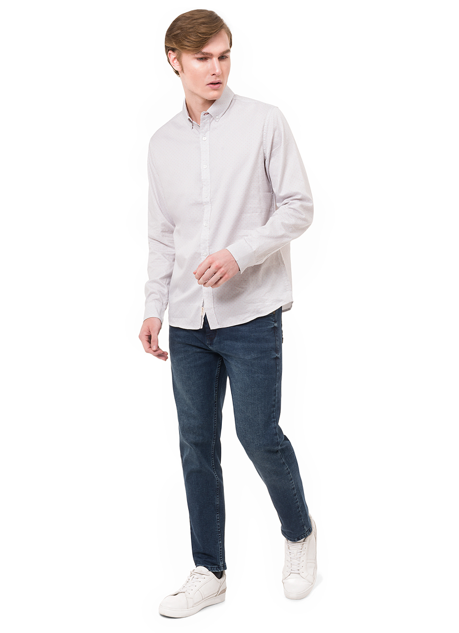 CAMISA POPELINA HOMBRE KANZU - 5