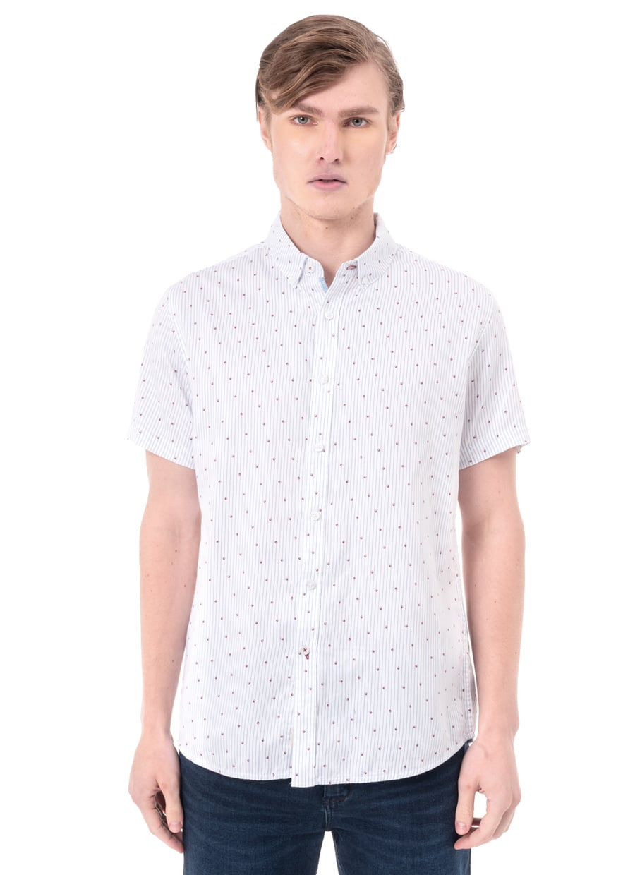 CAMISA LISTADA HOMBRE ZENTE - 1
