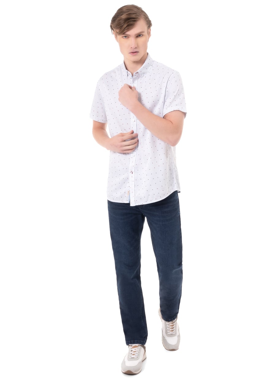CAMISA LISTADA HOMBRE ZENTE - 5