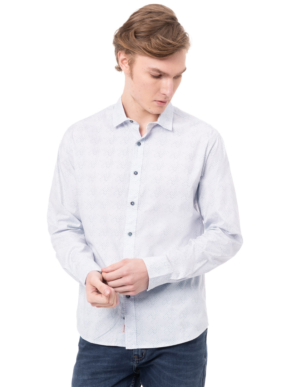 CAMISA POPELINA STRETCH HOMBRE LUISER - 1