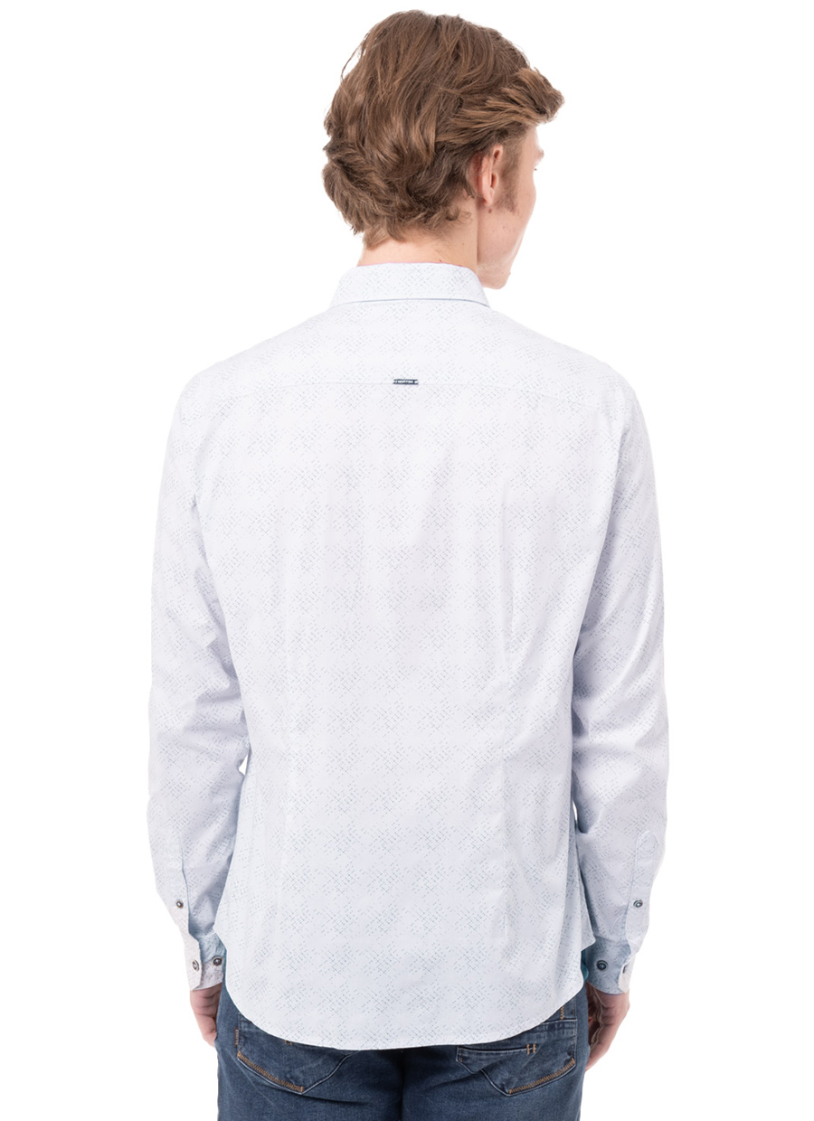 CAMISA POPELINA STRETCH HOMBRE LUISER - 3