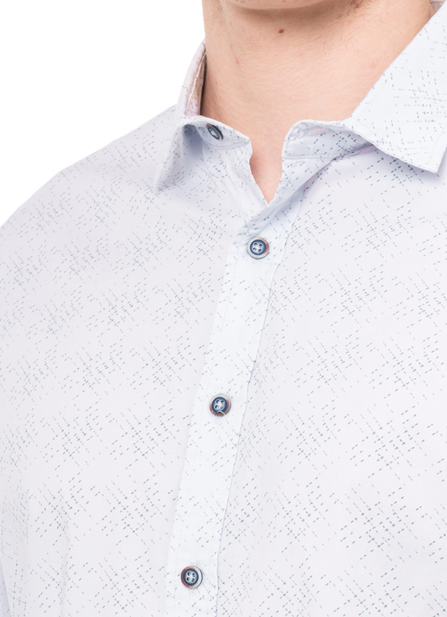 CAMISA POPELINA STRETCH HOMBRE LUISER - 4