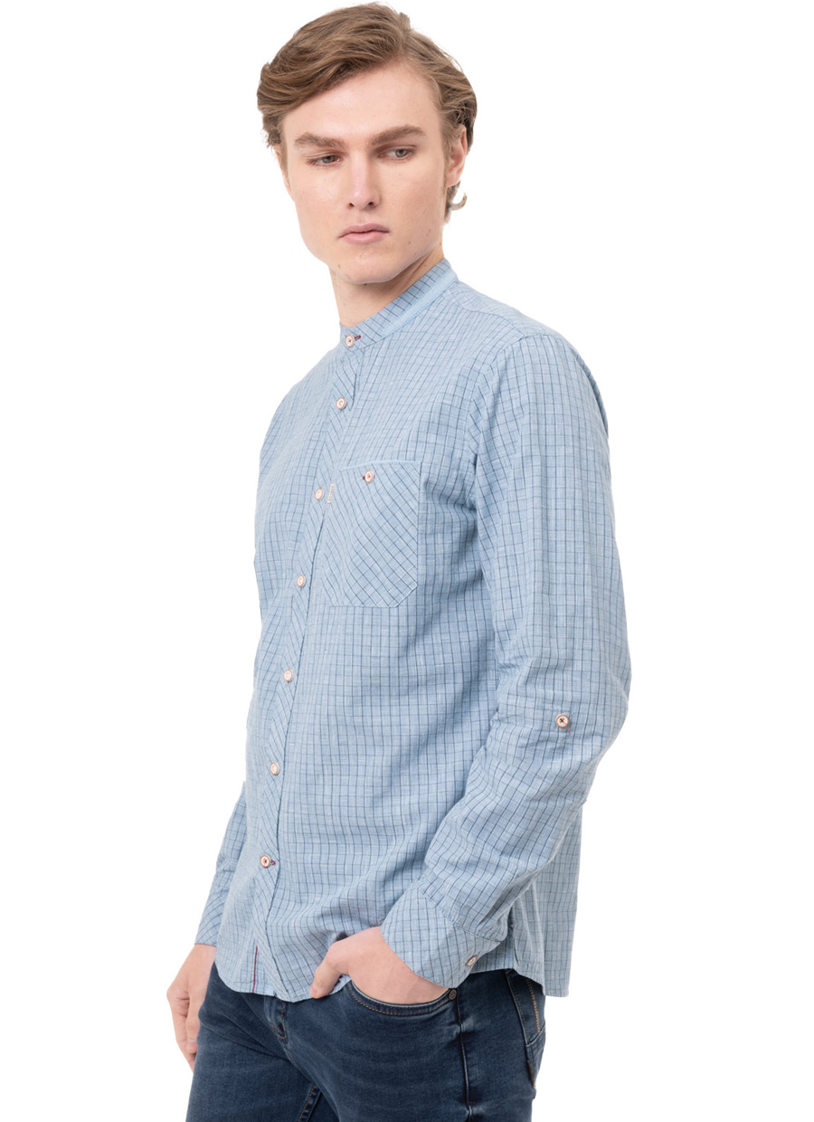 CAMISA CUADROS HOMBRE FACUZ - 2