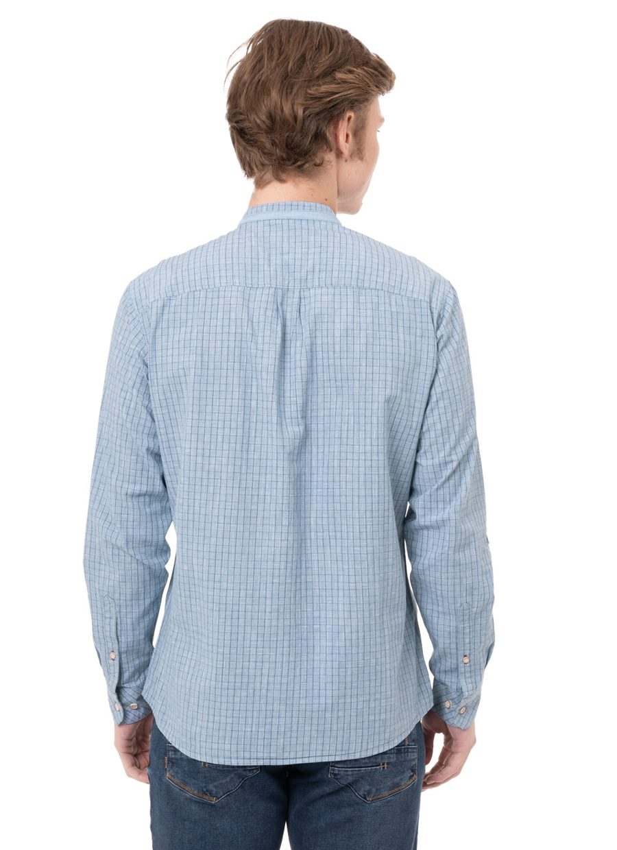 CAMISA CUADROS HOMBRE FACUZ - 3
