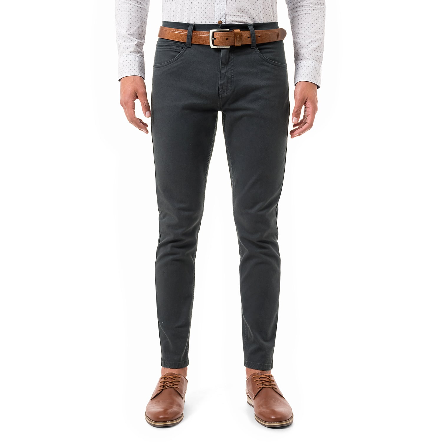 PANTALON DRILL STRETCH HOMBRE RAYN - 1