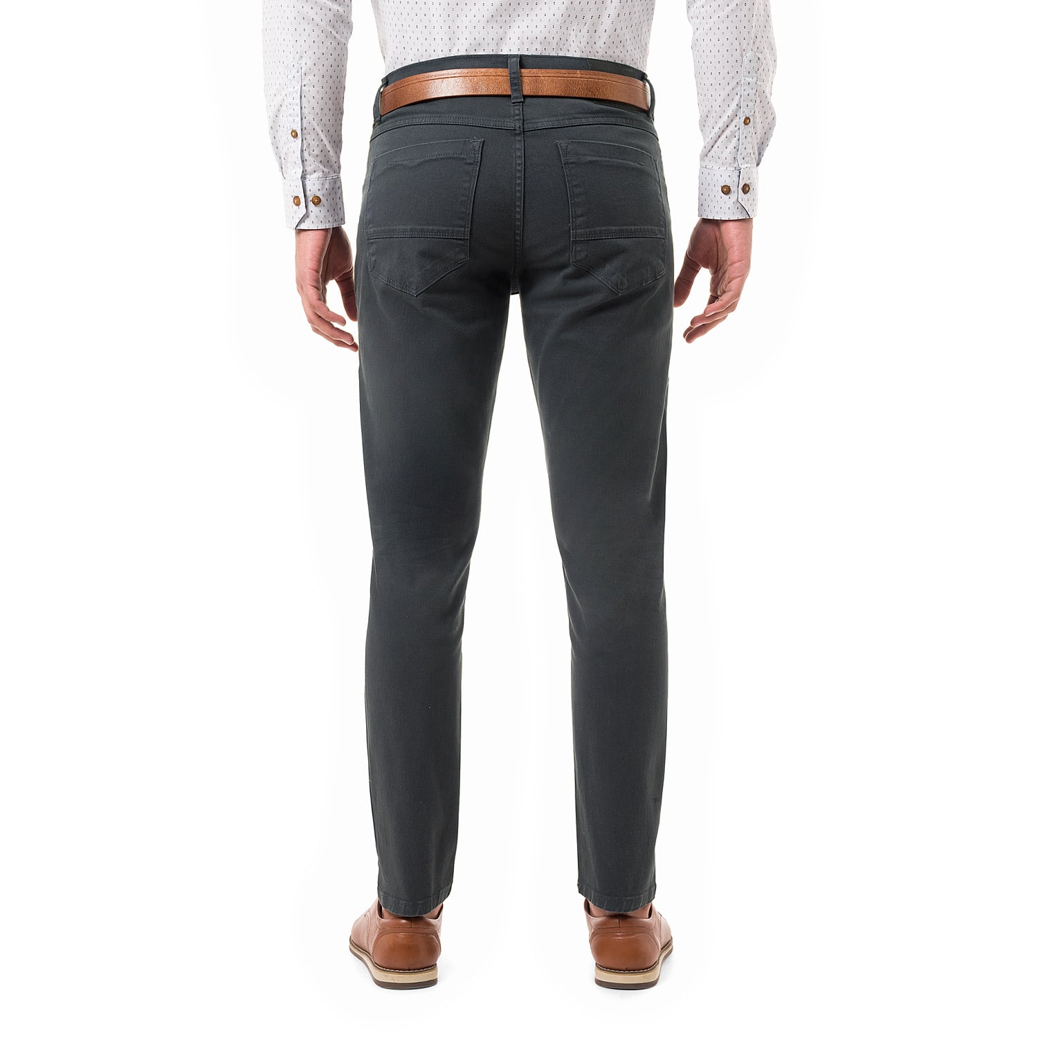 PANTALON DRILL STRETCH HOMBRE RAYN - 4