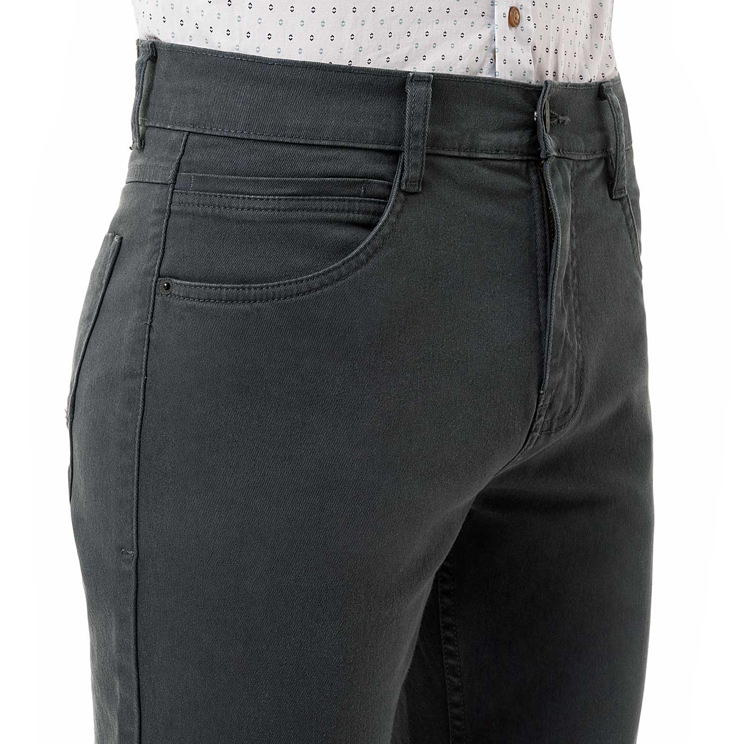 PANTALON DRILL STRETCH HOMBRE RAYN - 5