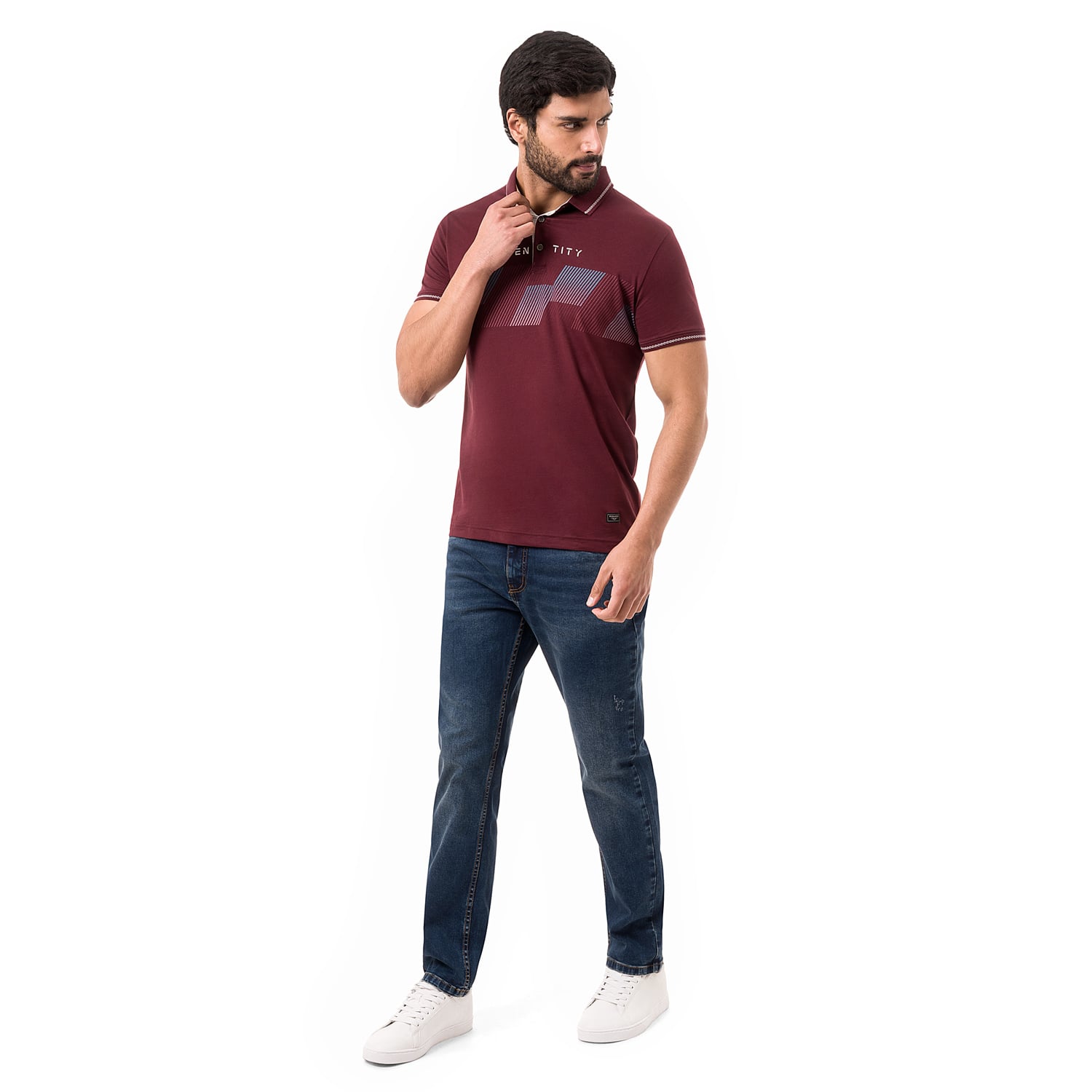 PANTALON DENIM STRETCH HOMBRE ADDEM - 2