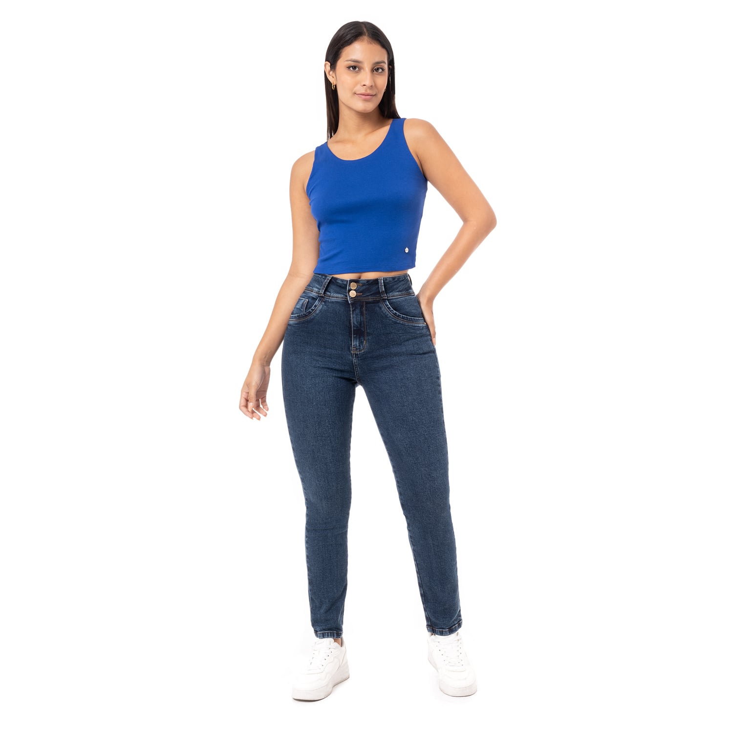 POLO RIB LYCRADO MUJER PIONIER ISRA-S - 4