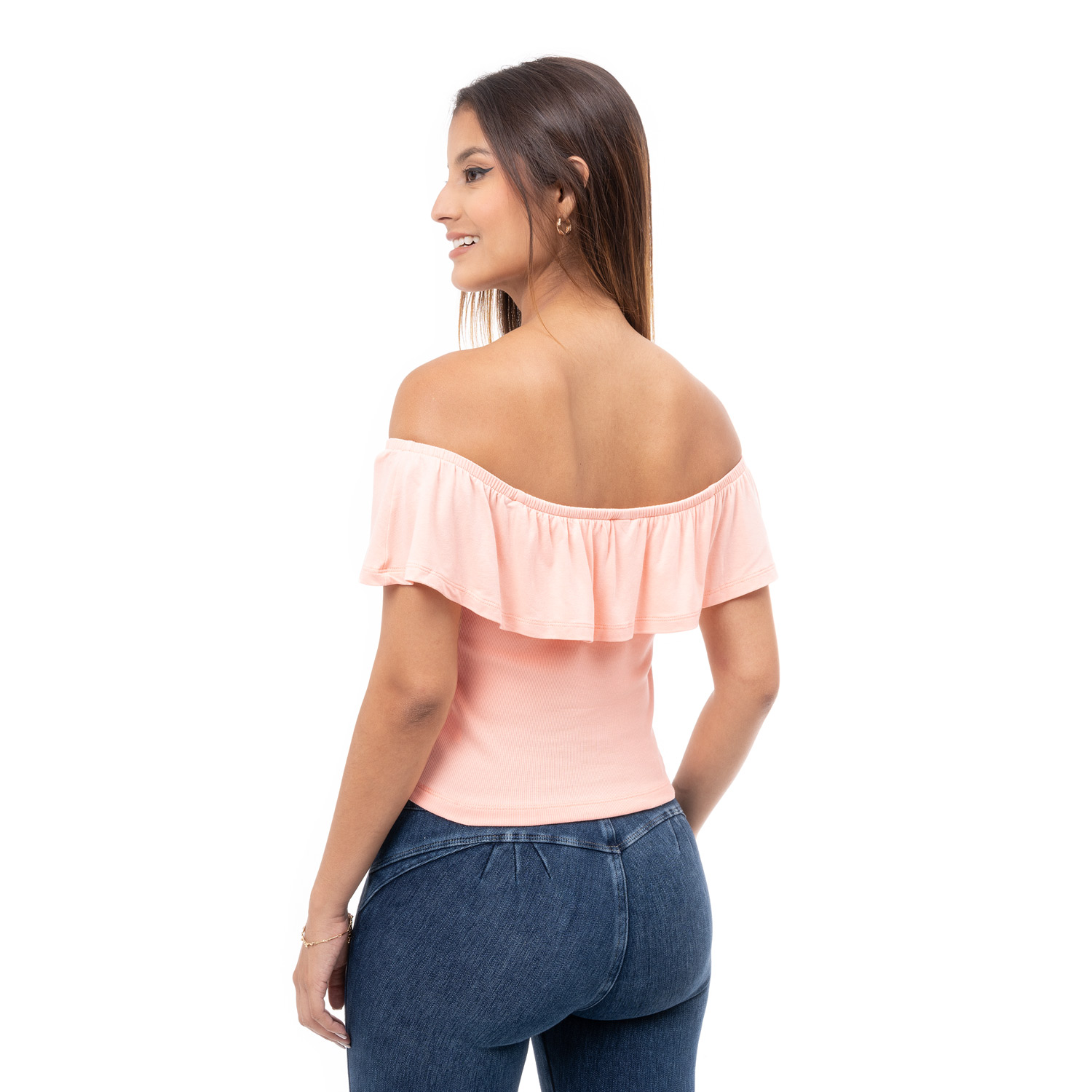 POLO MUJER PIONIER ROSADO BEYZA TSHIRT RIB LYCRADO - 3