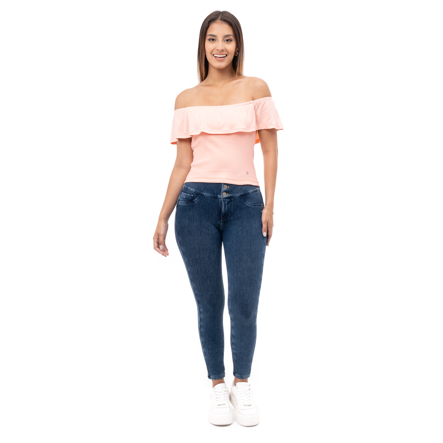 POLO MUJER PIONIER ROSADO BEYZA TSHIRT RIB LYCRADO - 5