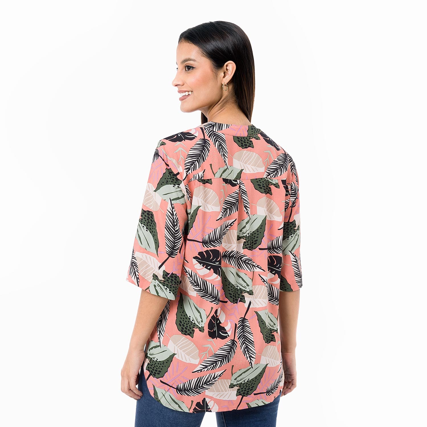 BLUSA POPELINA MUJER PIONIER ROSADO VERENIT-S - 3