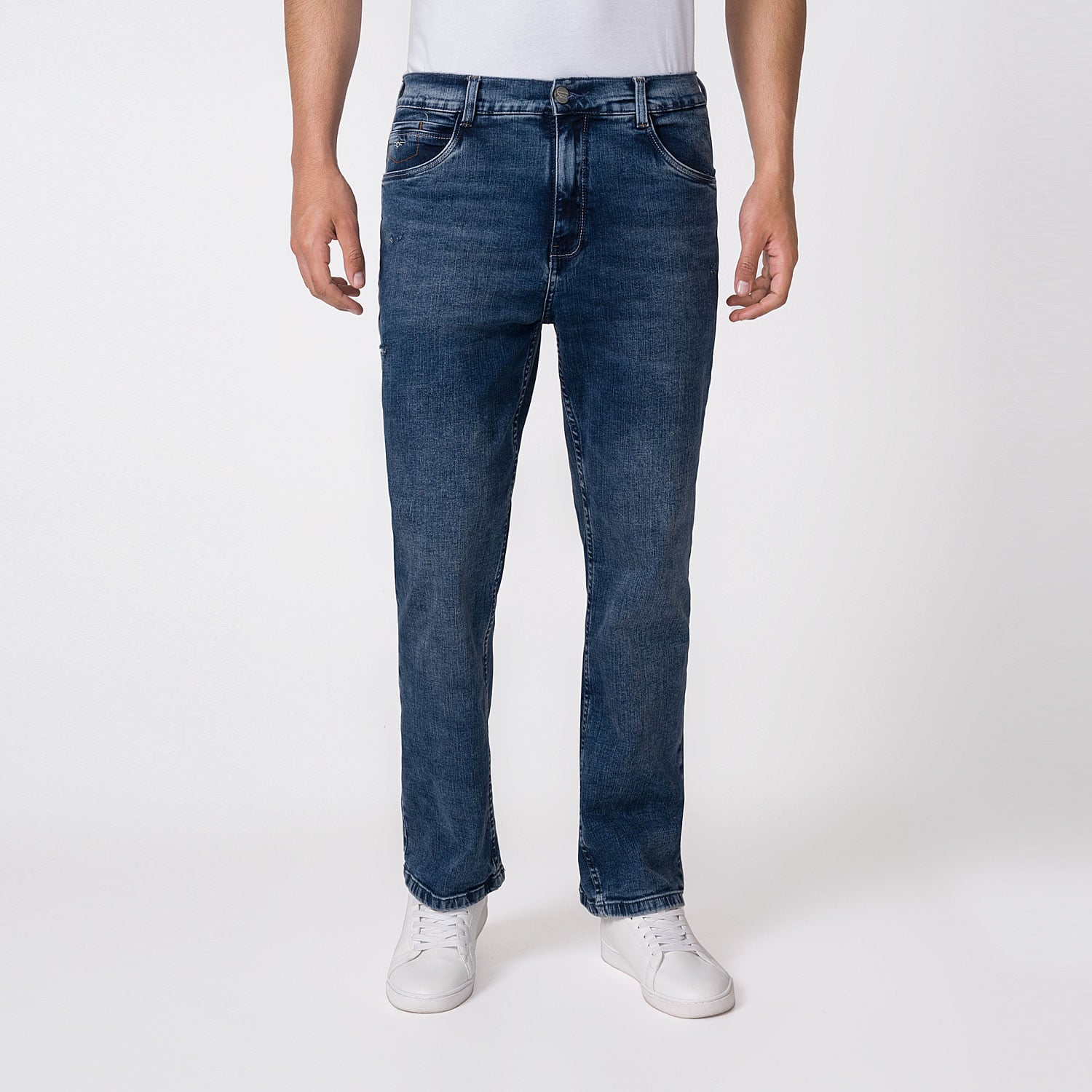 JEAN LOOSE FIT DENIM STRETCH HOMBRE NAELH - 1