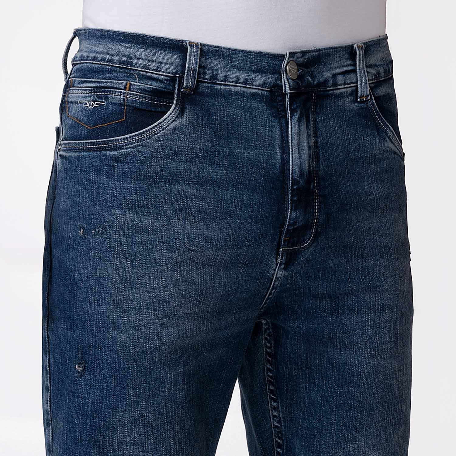 JEAN LOOSE FIT DENIM STRETCH HOMBRE NAELH - 5