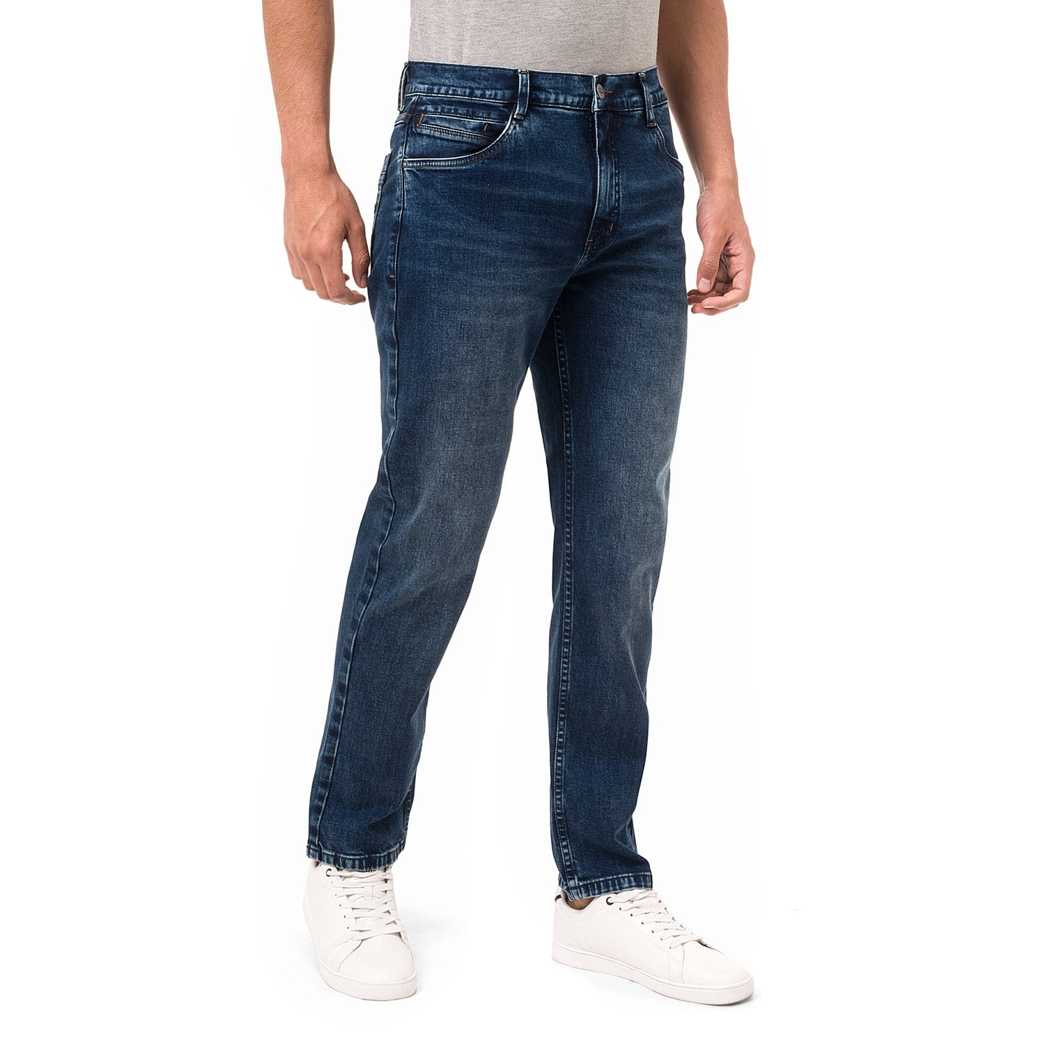 JEAN SEMIPITILLO DENIM STRETCH HOMBRE BALDWYN - 3