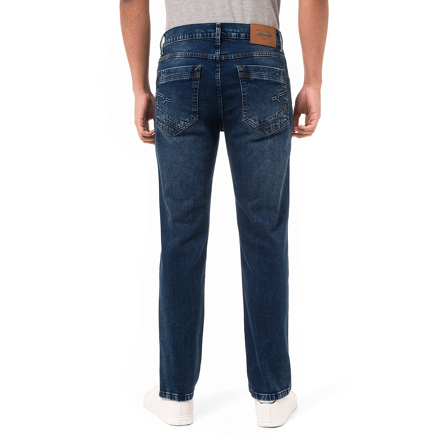 JEAN SEMIPITILLO DENIM STRETCH HOMBRE BALDWYN - 4