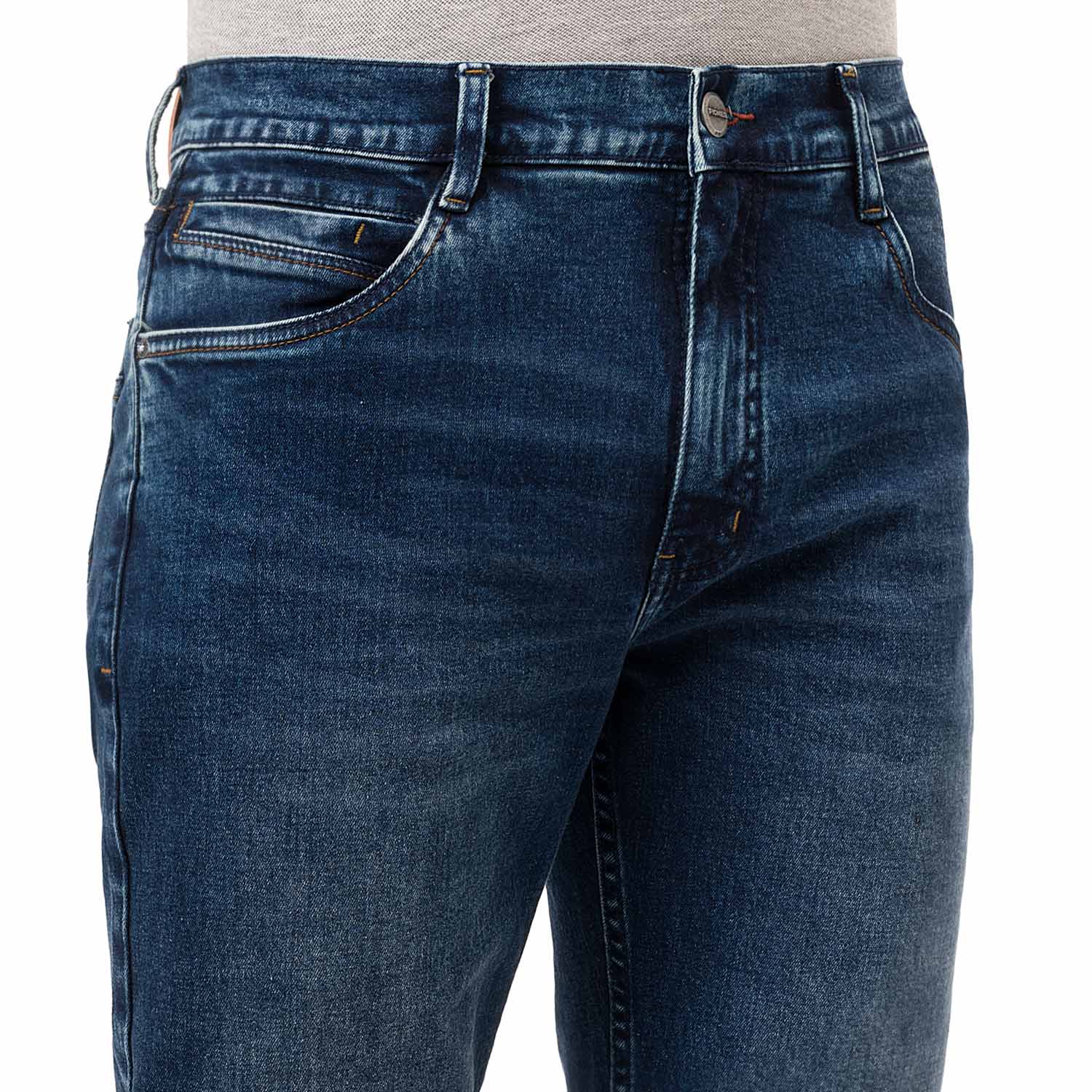 JEAN SEMIPITILLO DENIM STRETCH HOMBRE BALDWYN - 6