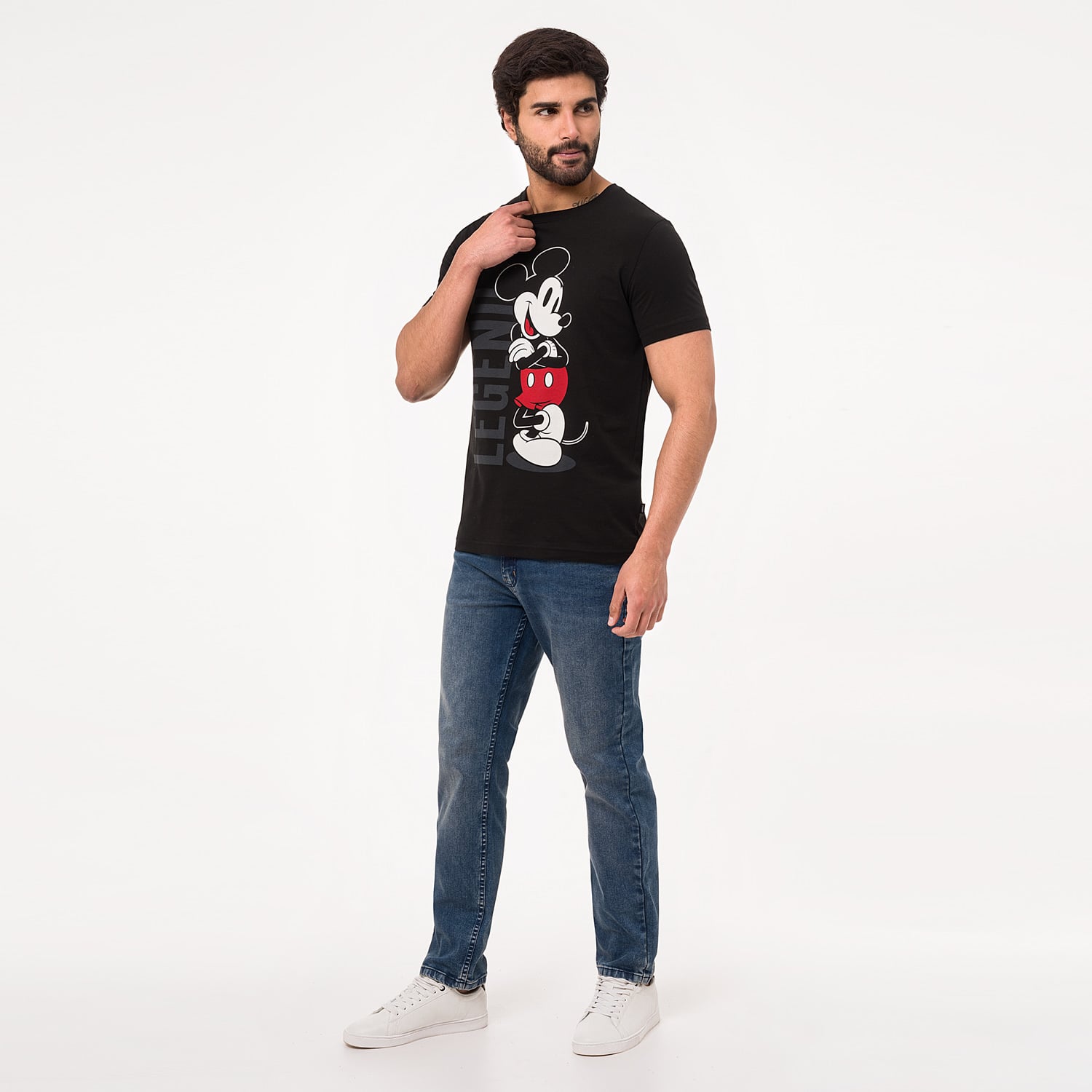 JEAN SEMIPITILLO DENIM STRETCH HOMBRE LUDWIN - 2