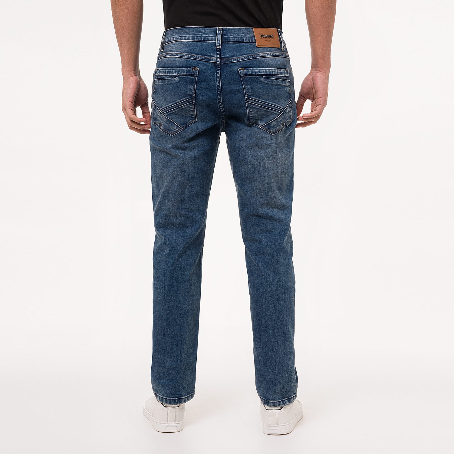 JEAN SEMIPITILLO DENIM STRETCH HOMBRE LUDWIN - 3
