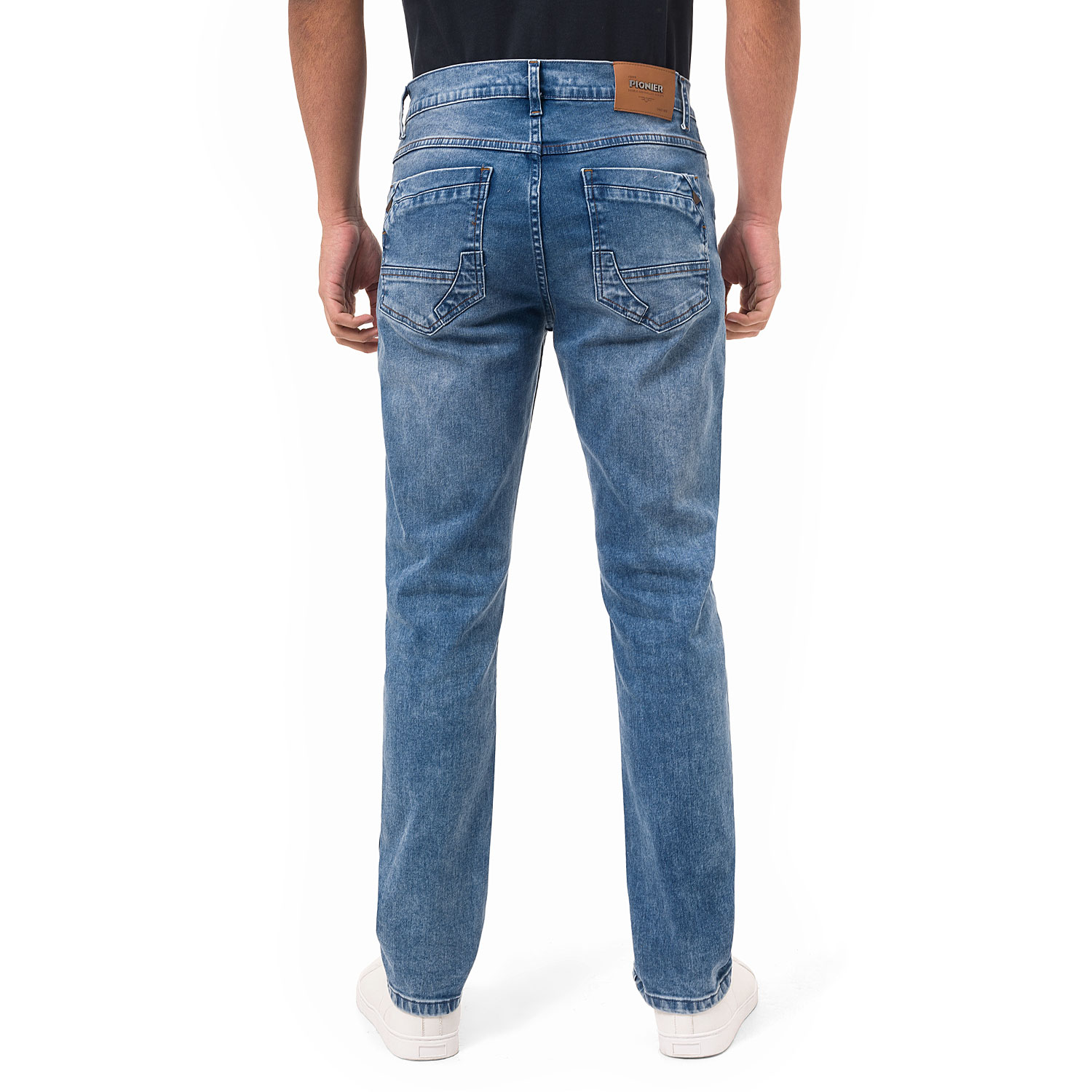 JEAN SEMIPITILLO DENIM STRETCH HOMBRE DIRKK - 4