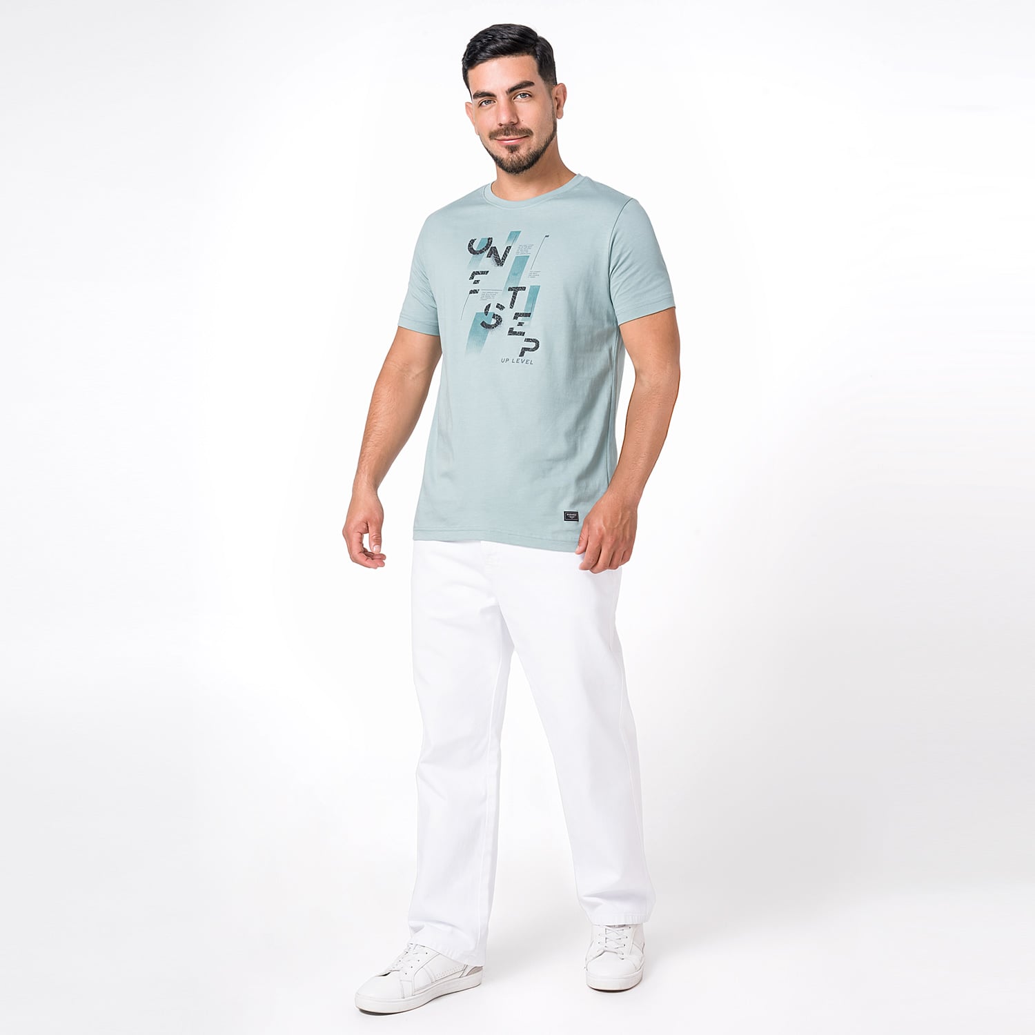 PANTALÓN HOMBRE PIONIER BLANCO DOMENIKO D LOOSE FIT DRILL - 2