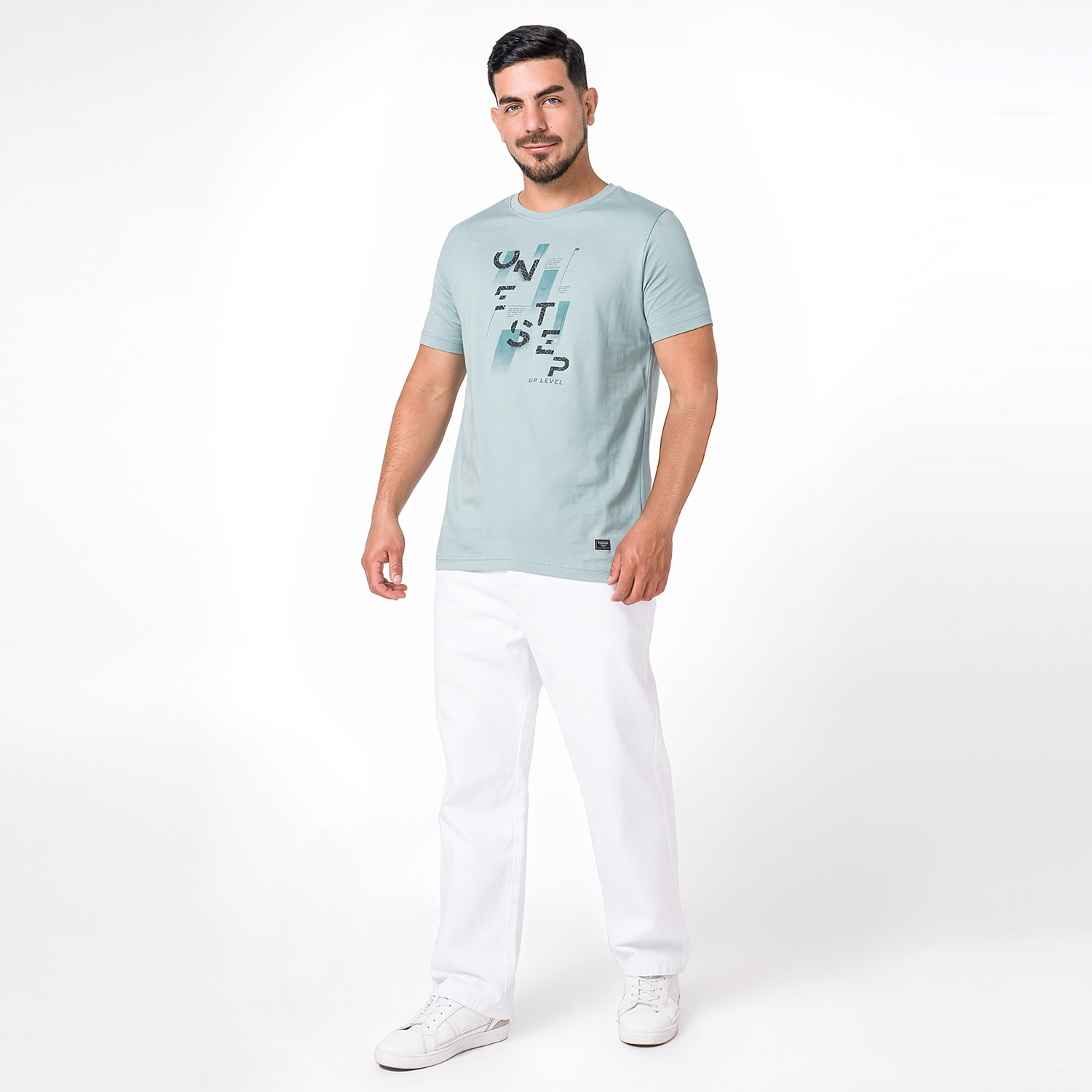 PANTALÓN HOMBRE PIONIER BLANCO DOMENIKO D LOOSE FIT DRILL - 2