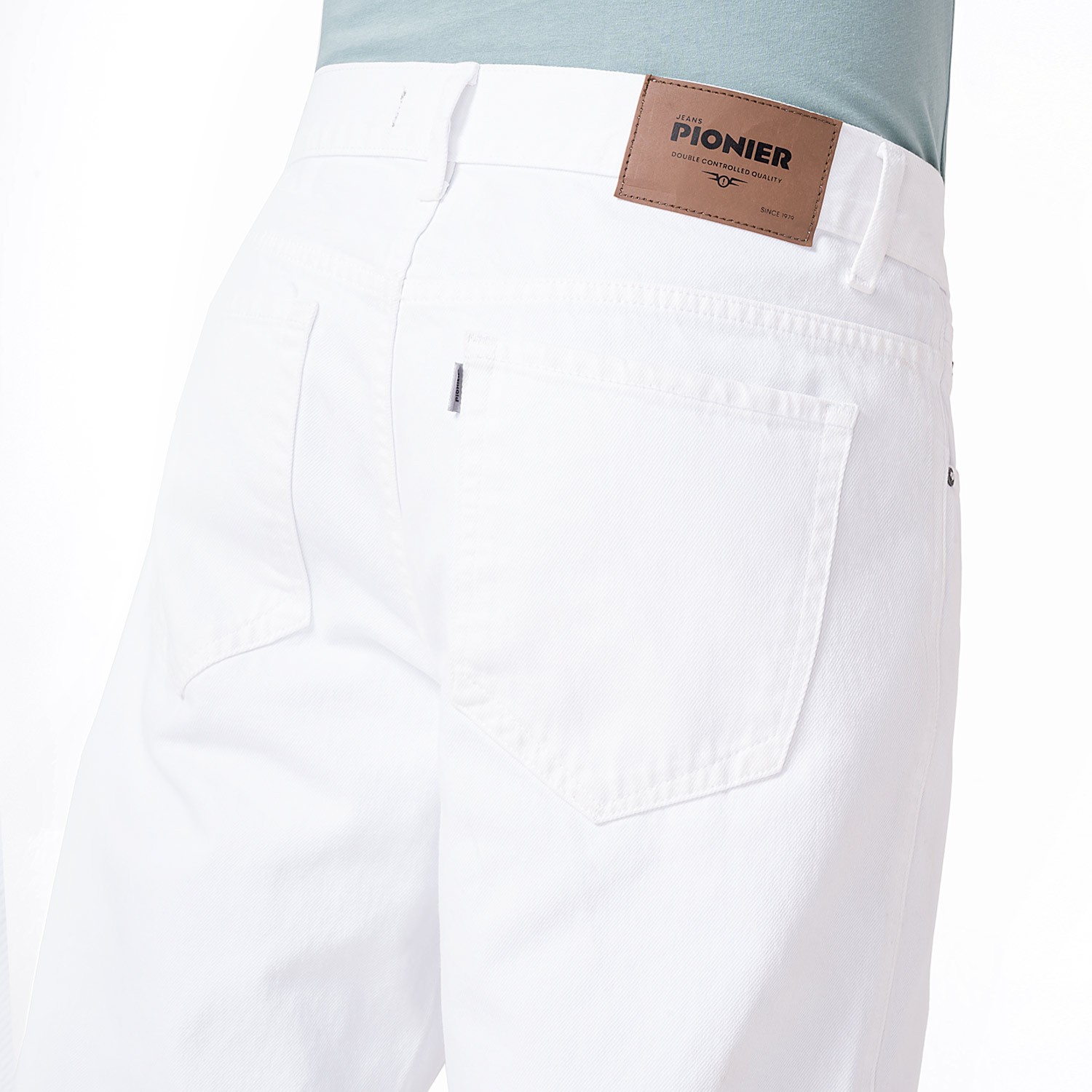 PANTALÓN HOMBRE PIONIER BLANCO DOMENIKO D LOOSE FIT DRILL - 5
