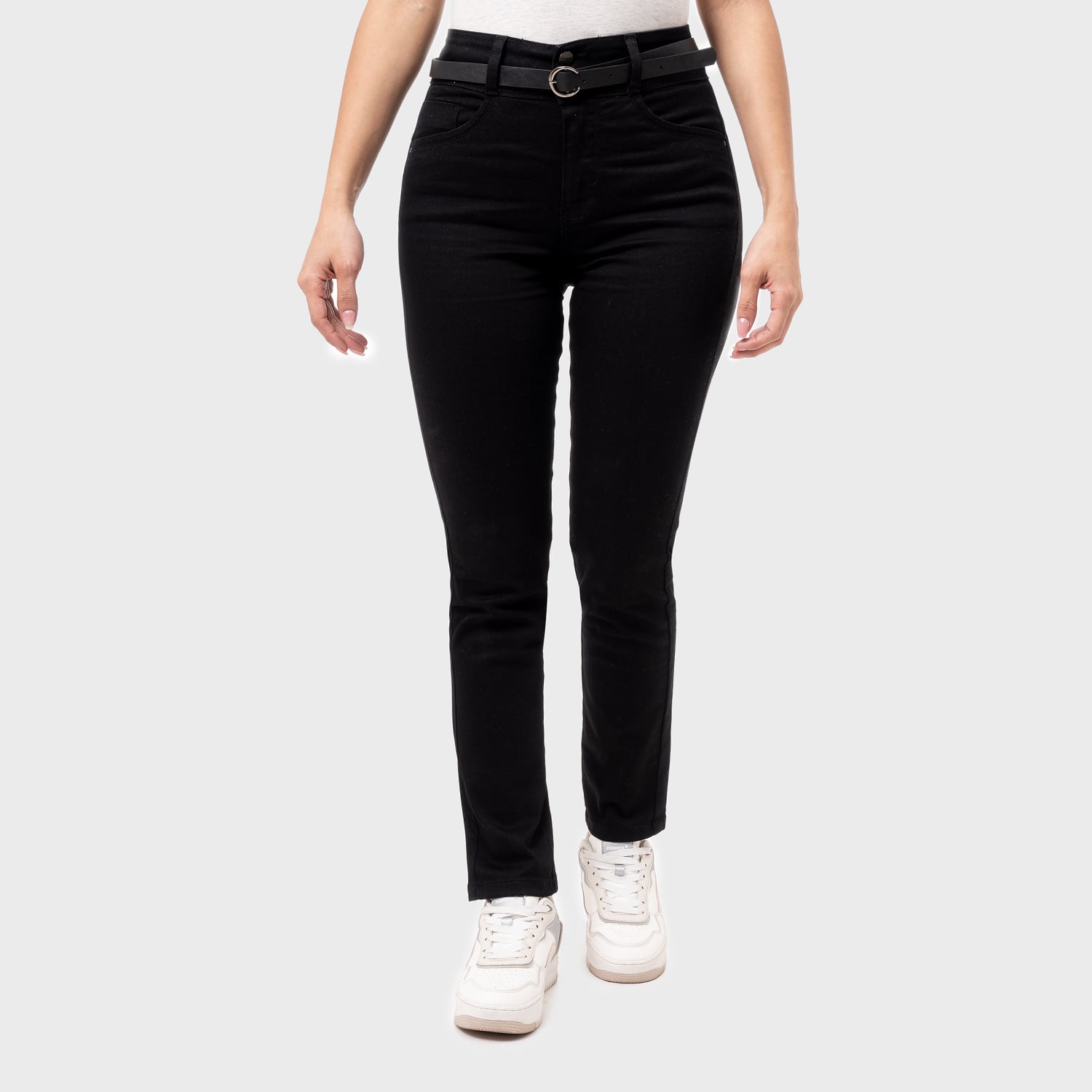 JEAN MUJER PIONIER GILENDA SEMIPITILLO DENIM STRETCH - 1