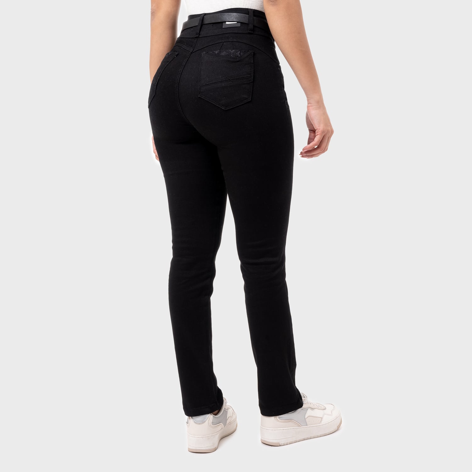 JEAN MUJER PIONIER GILENDA SEMIPITILLO DENIM STRETCH - 3