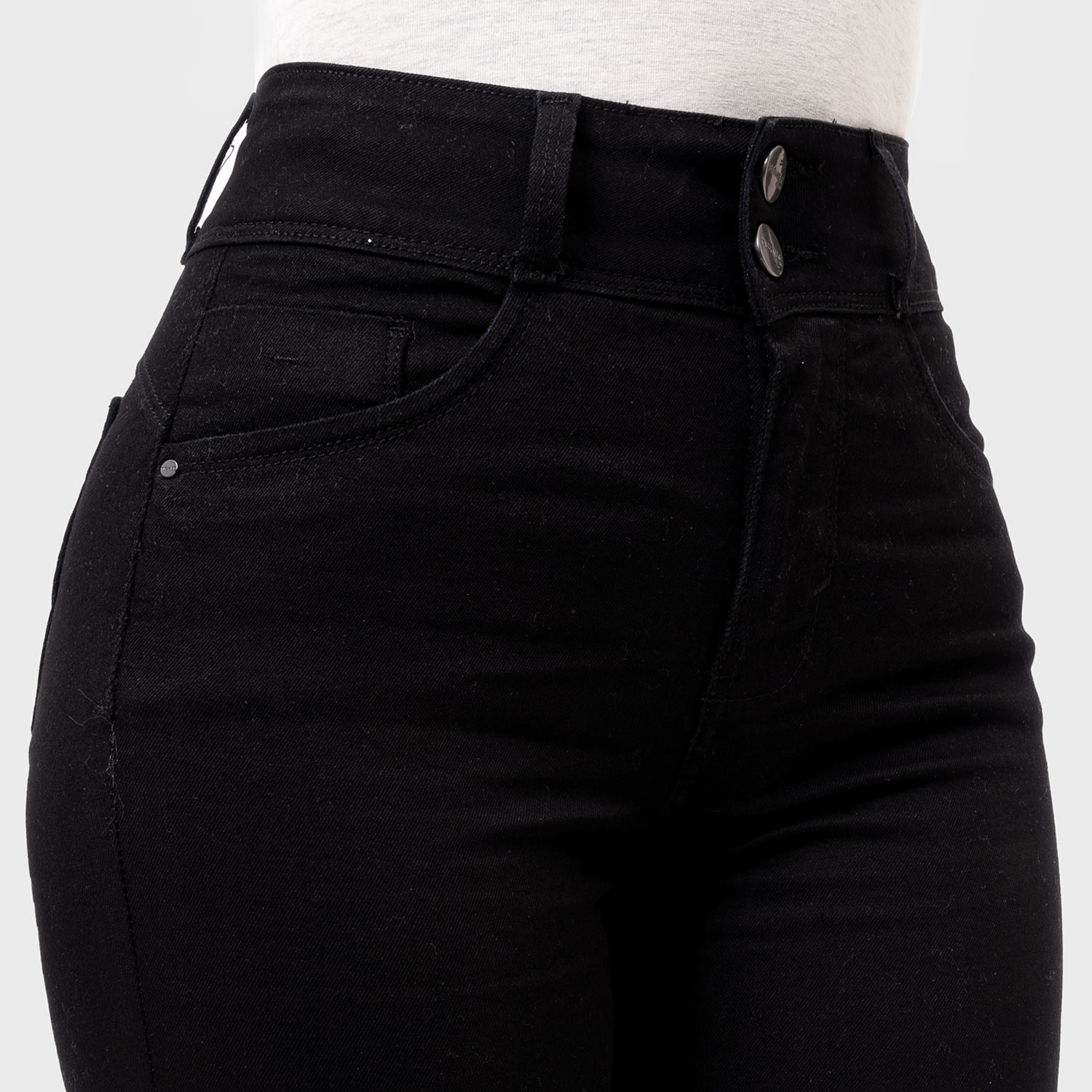 JEAN MUJER PIONIER GILENDA SEMIPITILLO DENIM STRETCH - 4