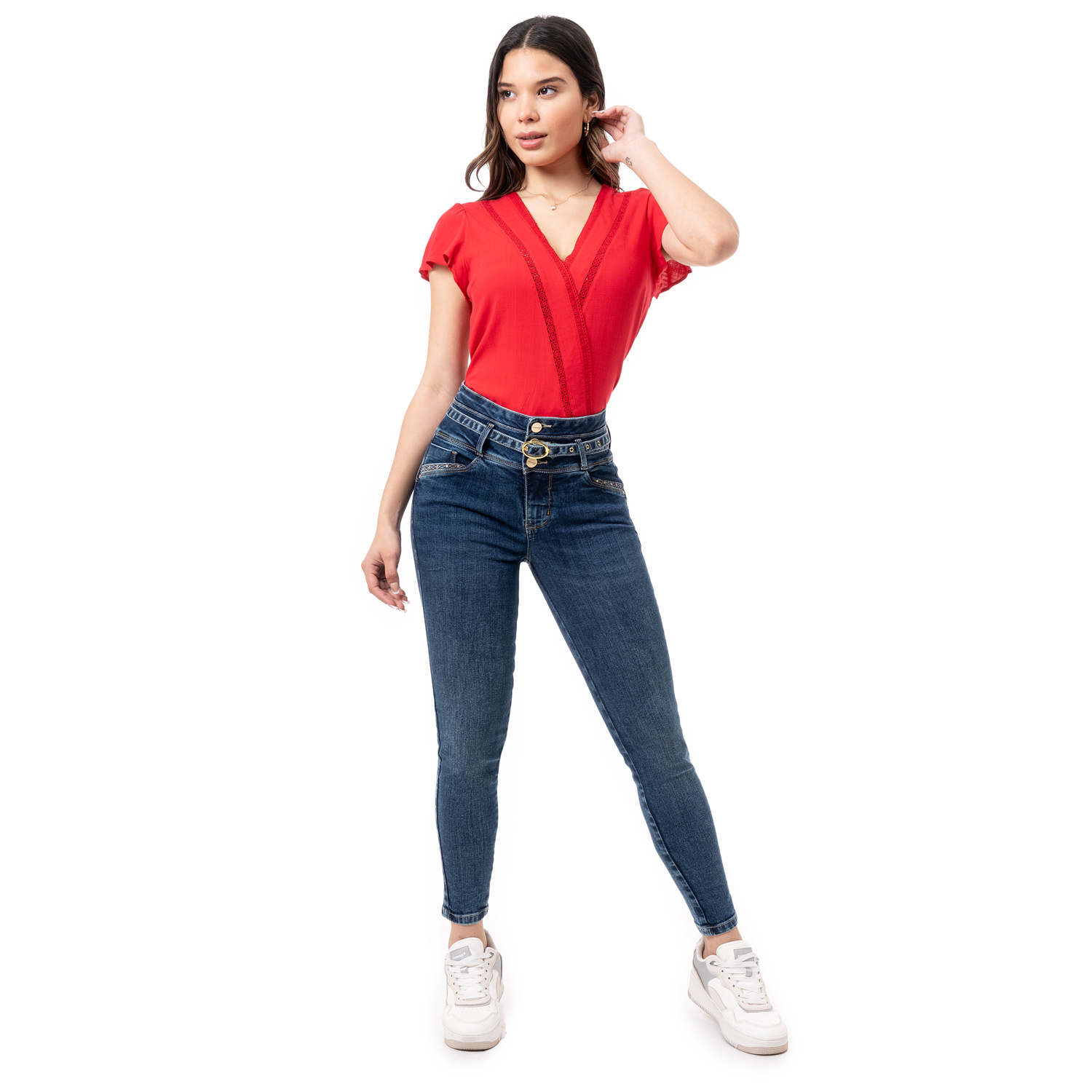 JEAN MUJER PIONIER EISHA PITILLO DENIM STRETCH - 2