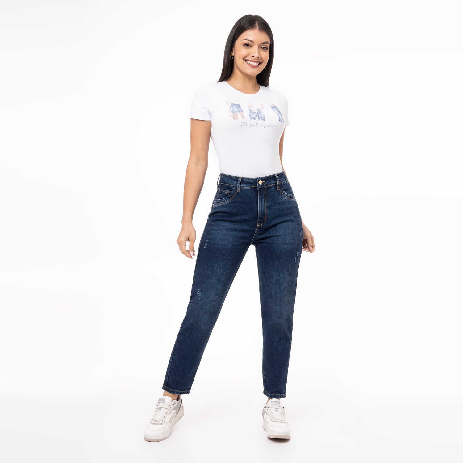JEAN MUJER PIONIER MADALENAH DENIM STRETCH - 2