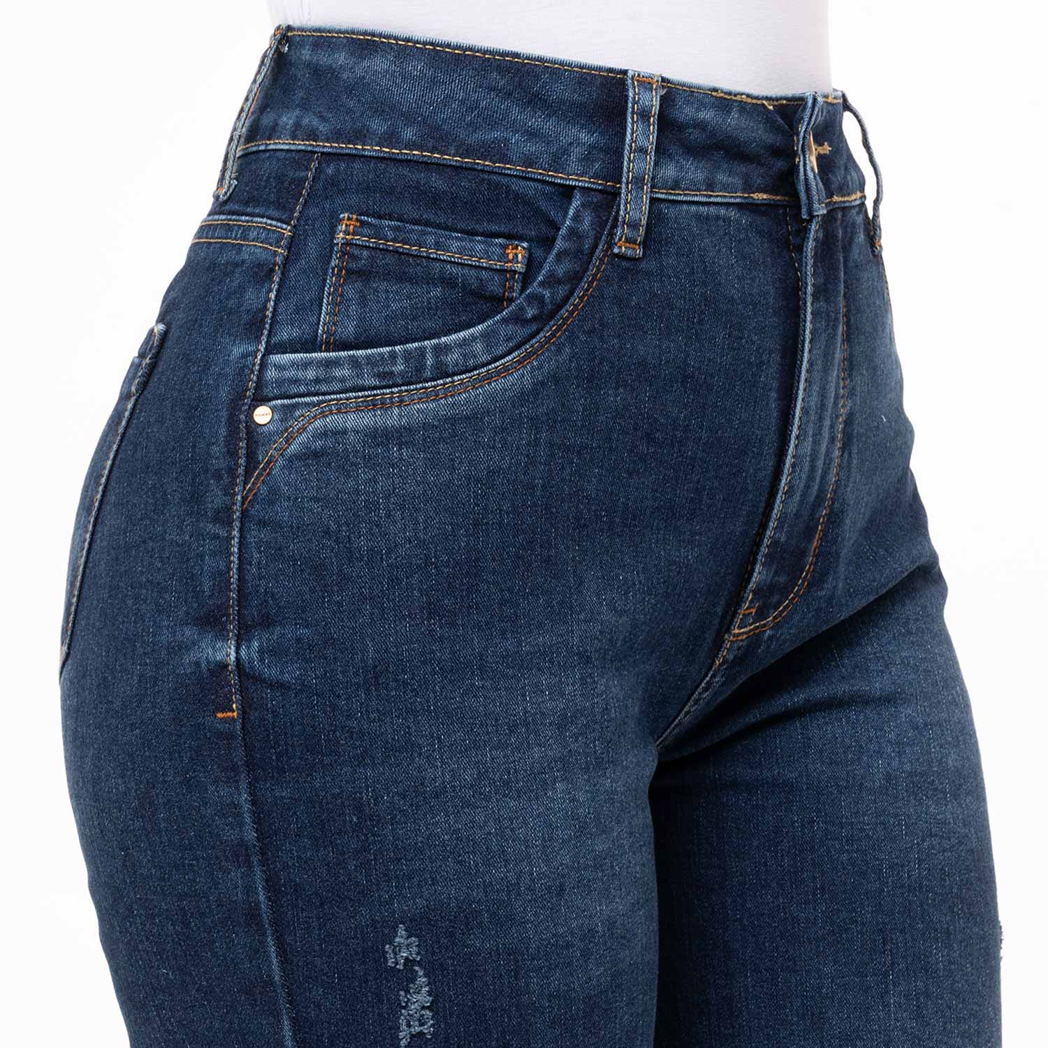 JEAN MUJER PIONIER MADALENAH DENIM STRETCH - 4
