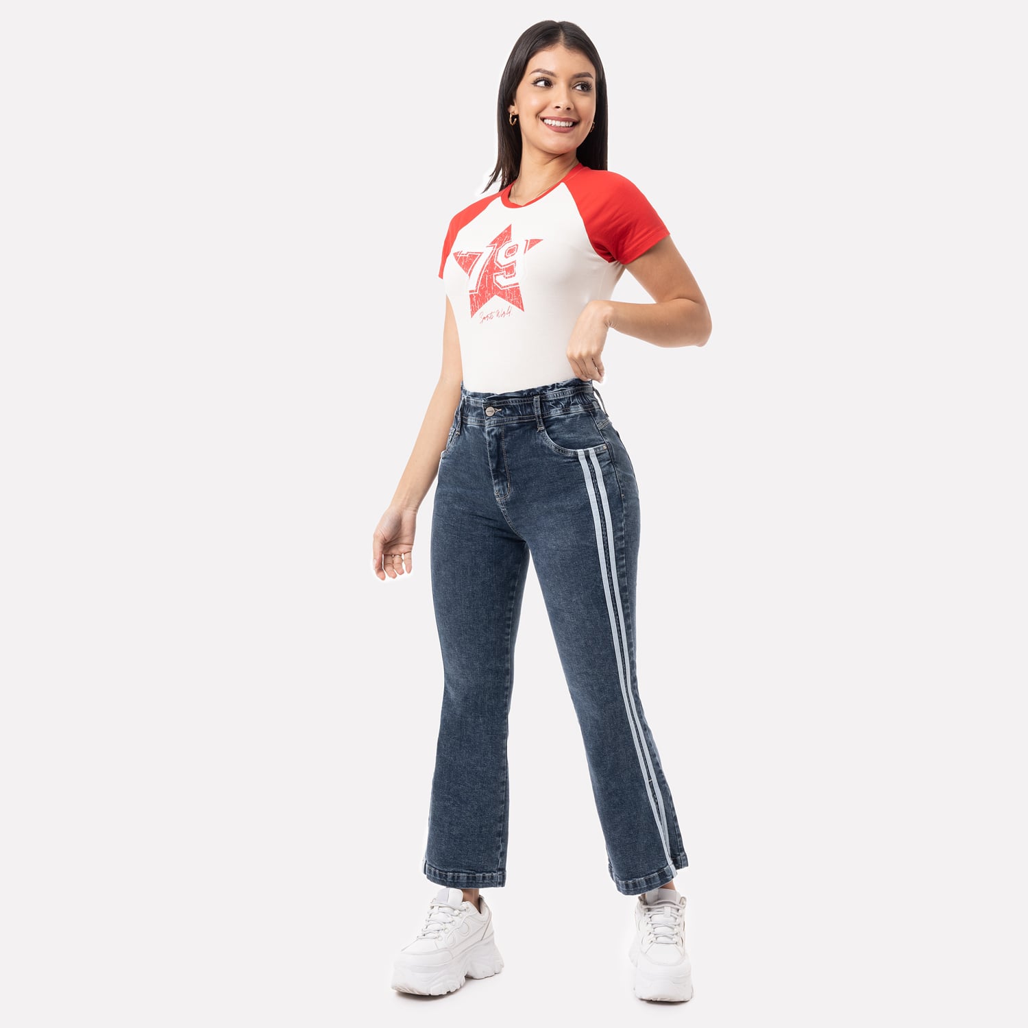 JEAN MUJER PIONIER SISEL DENIM STRETCH - 2