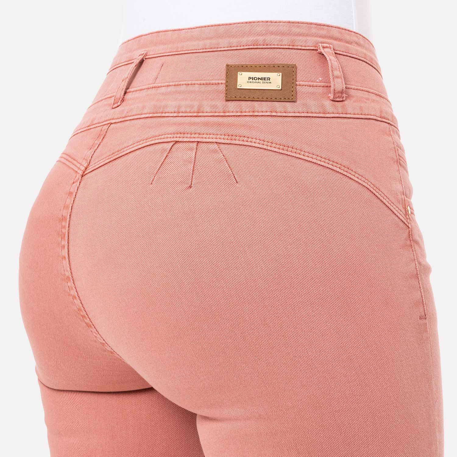 PANTALÓN MUJER PIONIER CANELA NADIAH DRILL STRETCH - 5