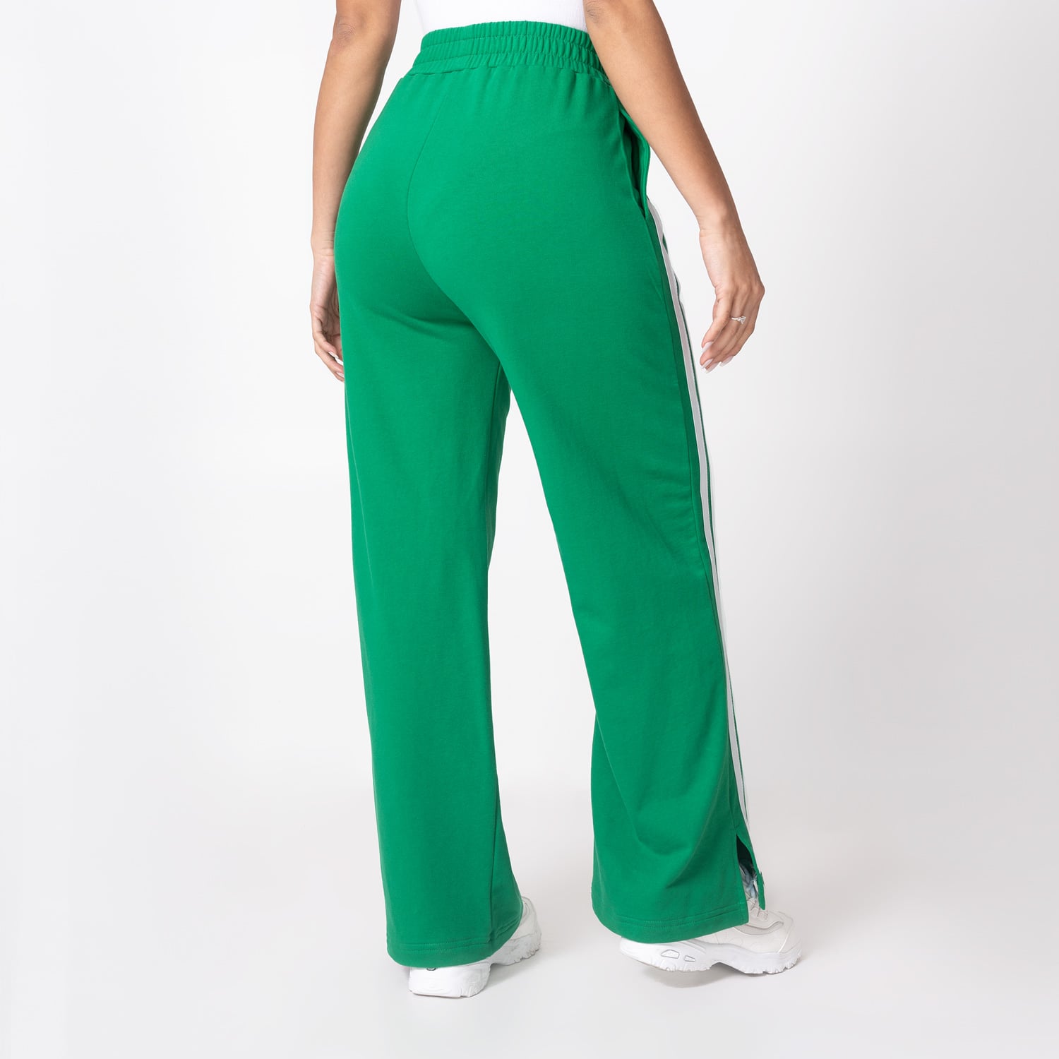 PANTALÓN MUJER PIONIER DRAXYT PALAZO FRENCH TERRY - 3