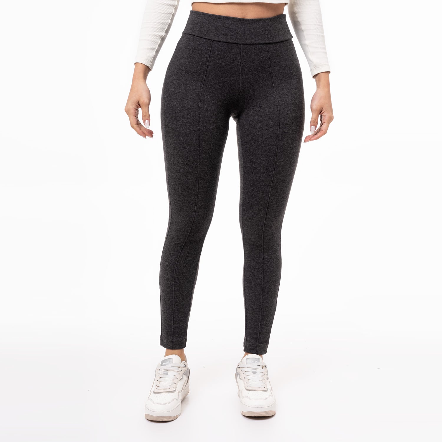 JEGGINS MUJER PIONIER CHARCOAL KYNARI_S FRENCH TERRY