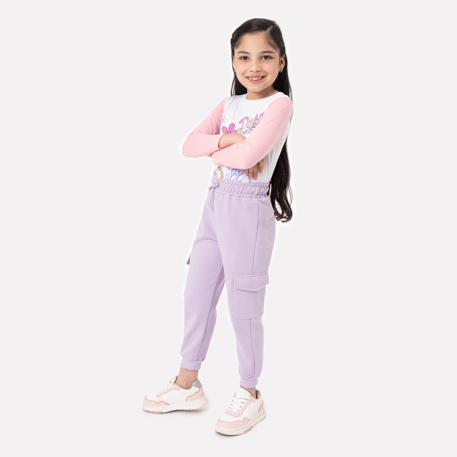 JOGGER FRANELA NIÑA SMELL2-S - 2