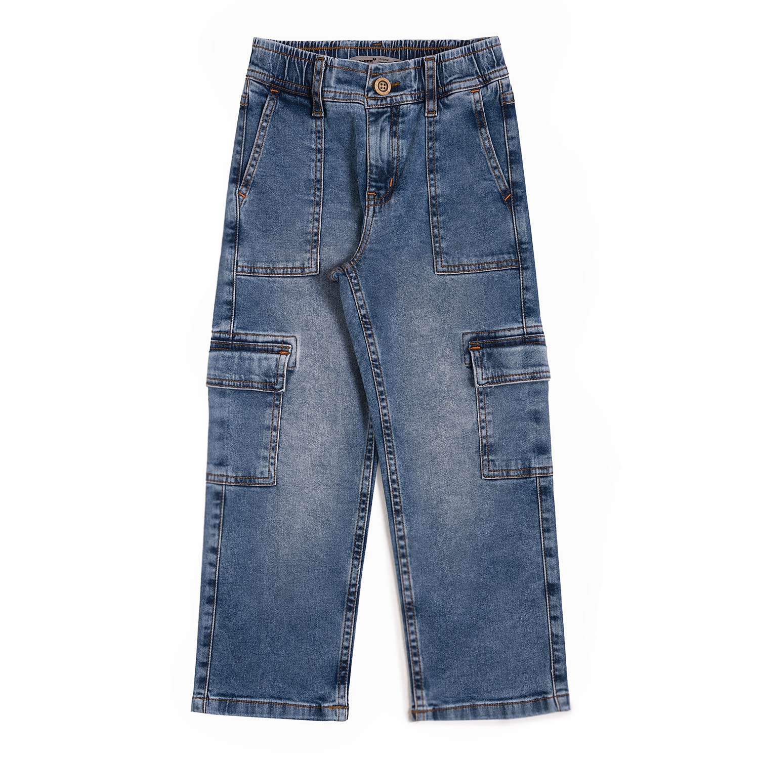 JEAN DENIM STRETCH NIÑO PATRICIOO - 1