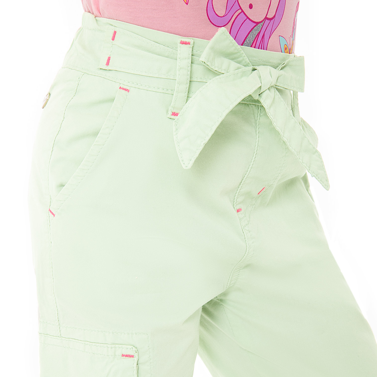 JOGGER CARGO TAFETA NIÑA CLARAA - 5