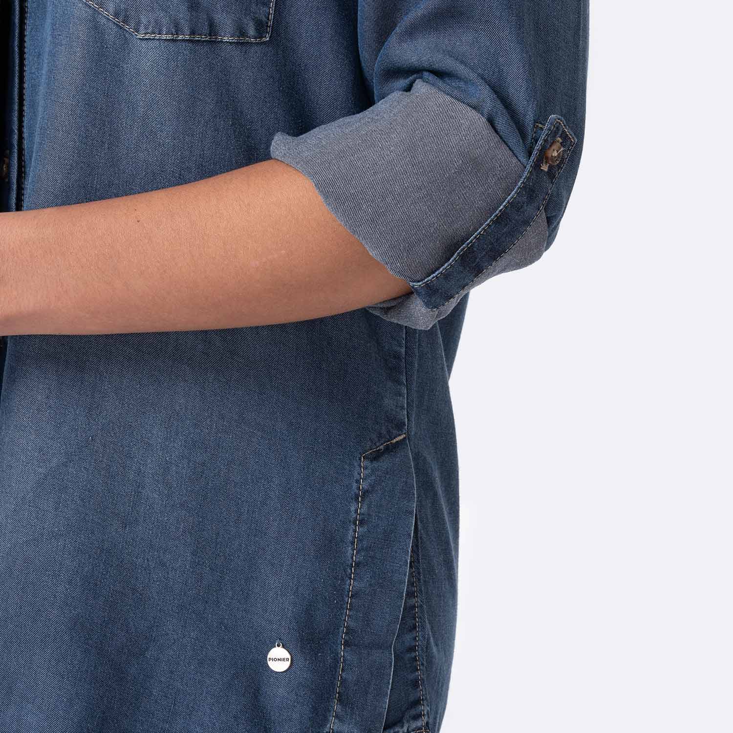 BLUSA MUJER PIONIER MULTICOLOR DENIM KHELEYA - 2