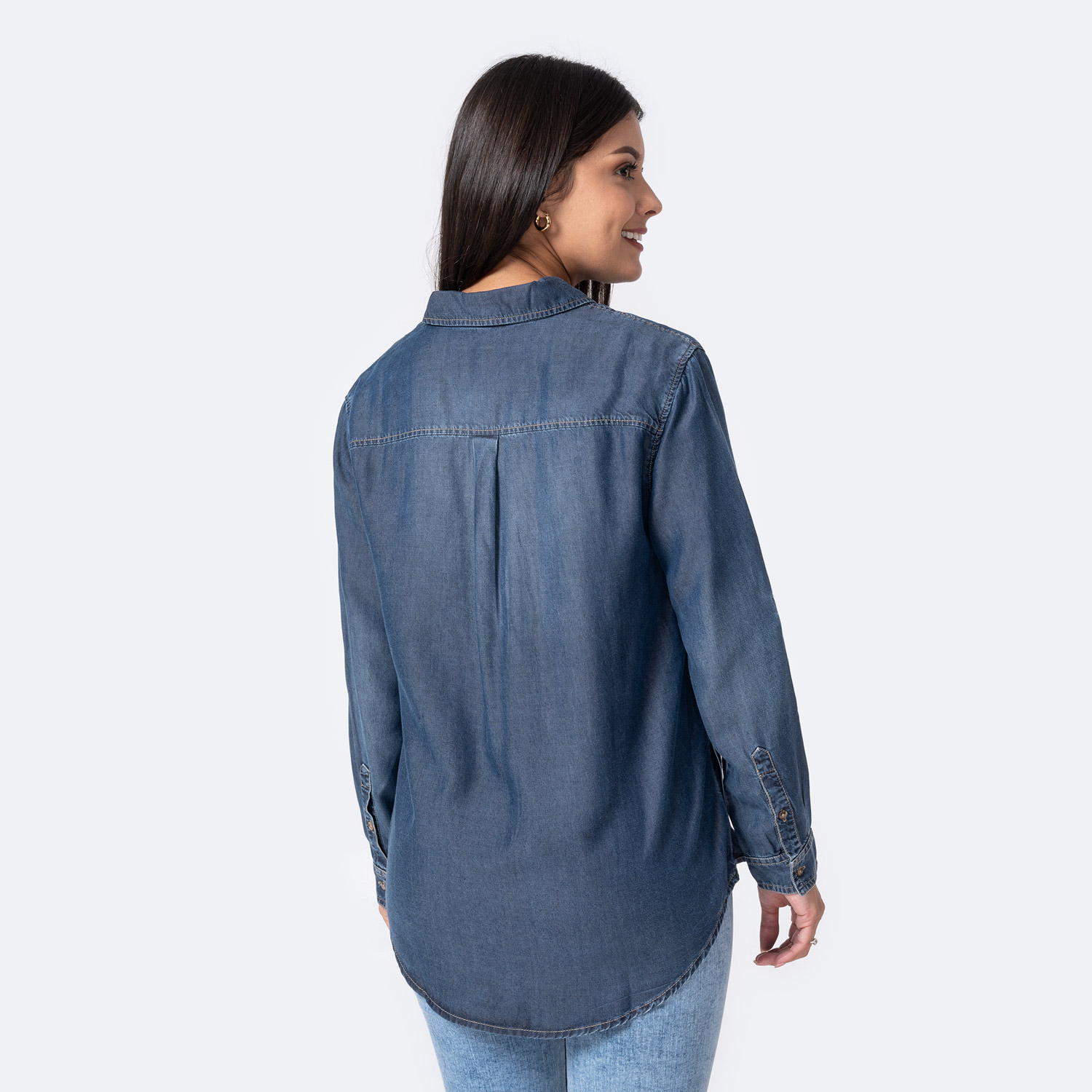 BLUSA MUJER PIONIER MULTICOLOR DENIM KHELEYA - 3