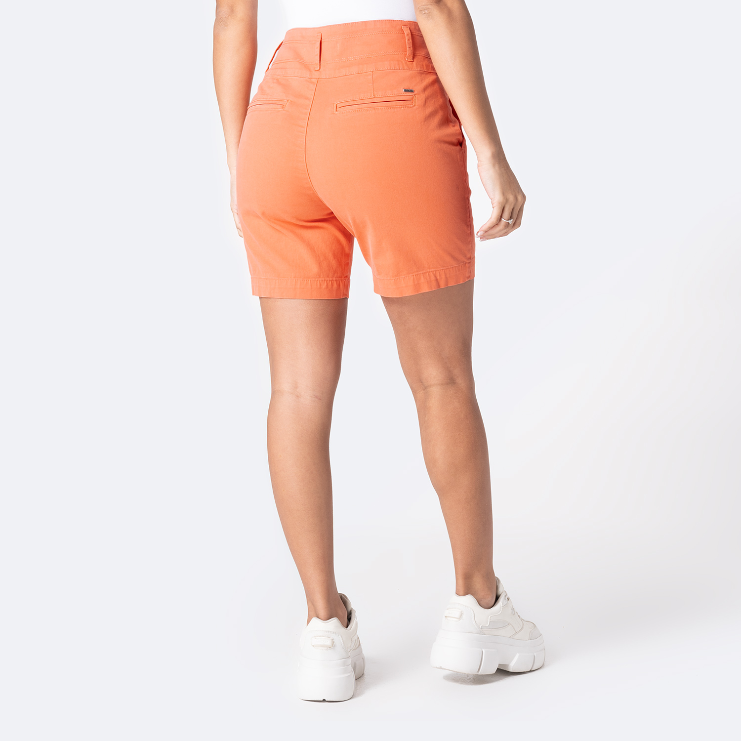 BERMUDA MUJER PIONIER FIA DRILL STRETCH - 3